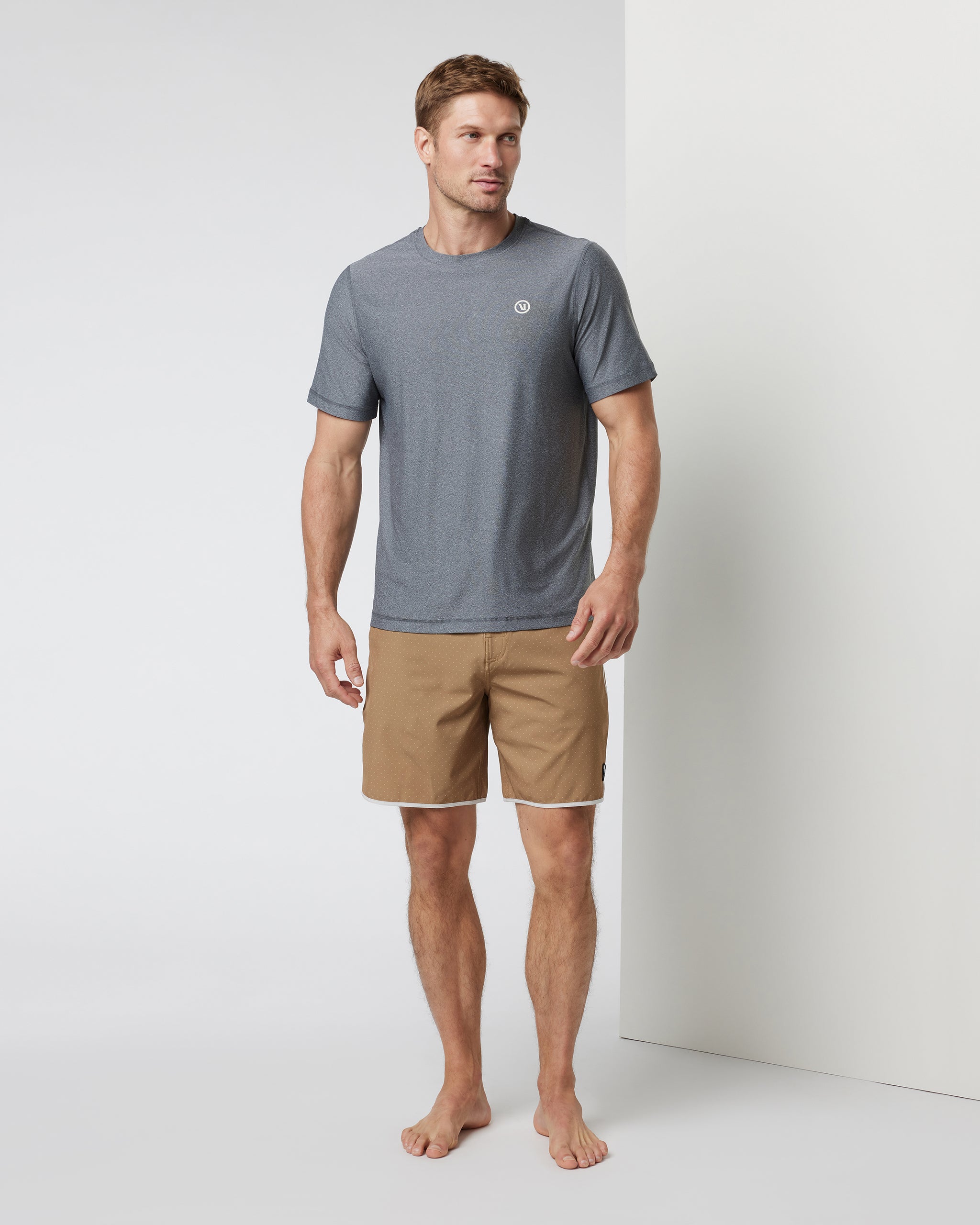 Uluwatu 24 Water Tee | Charcoal Heather - Image 3