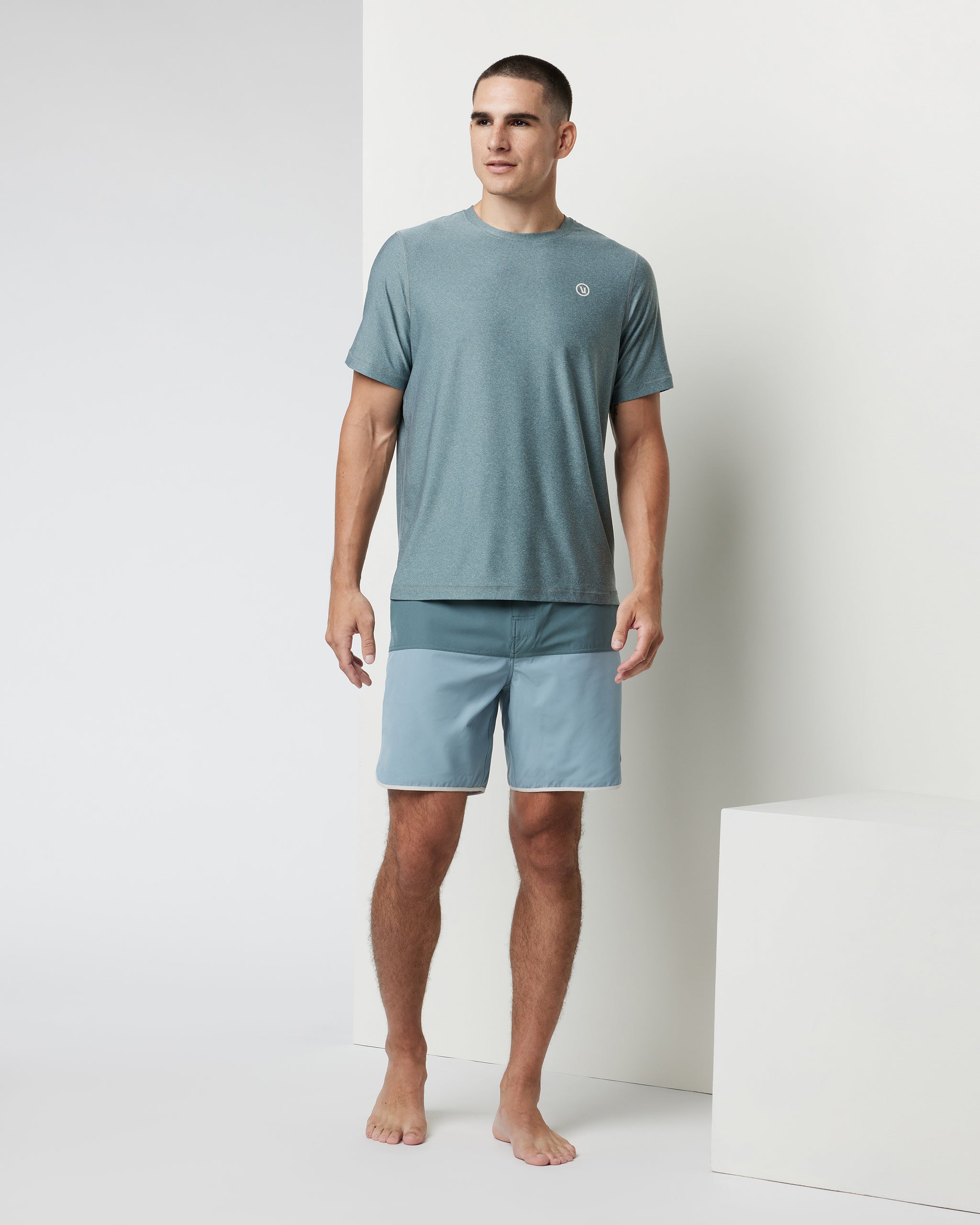 Uluwatu 24 Water Tee | Kashmir Heather - Image 3