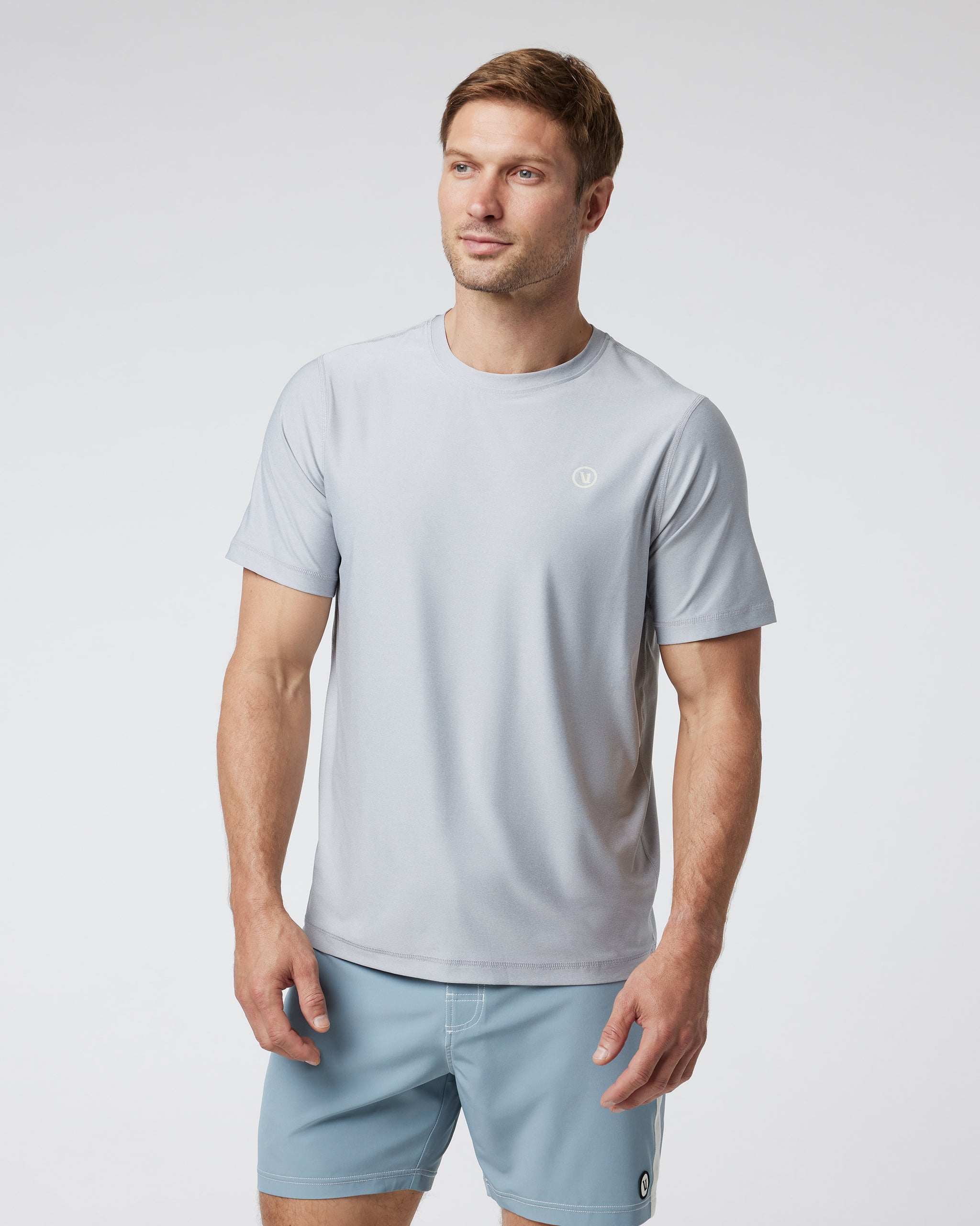 Uluwatu 24 Water Tee | Platinum Heather