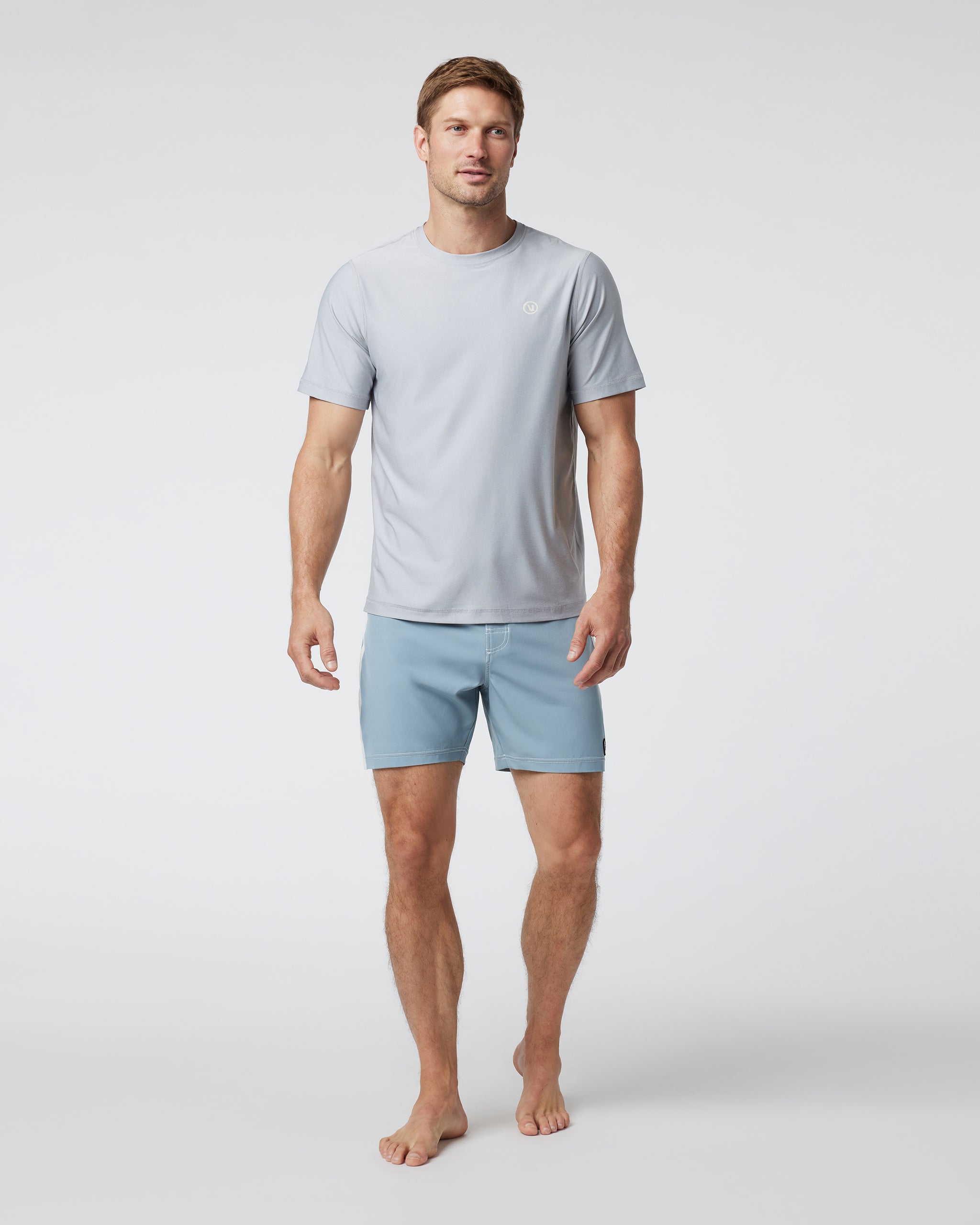Uluwatu 24 Water Tee | Platinum Heather - Image 3