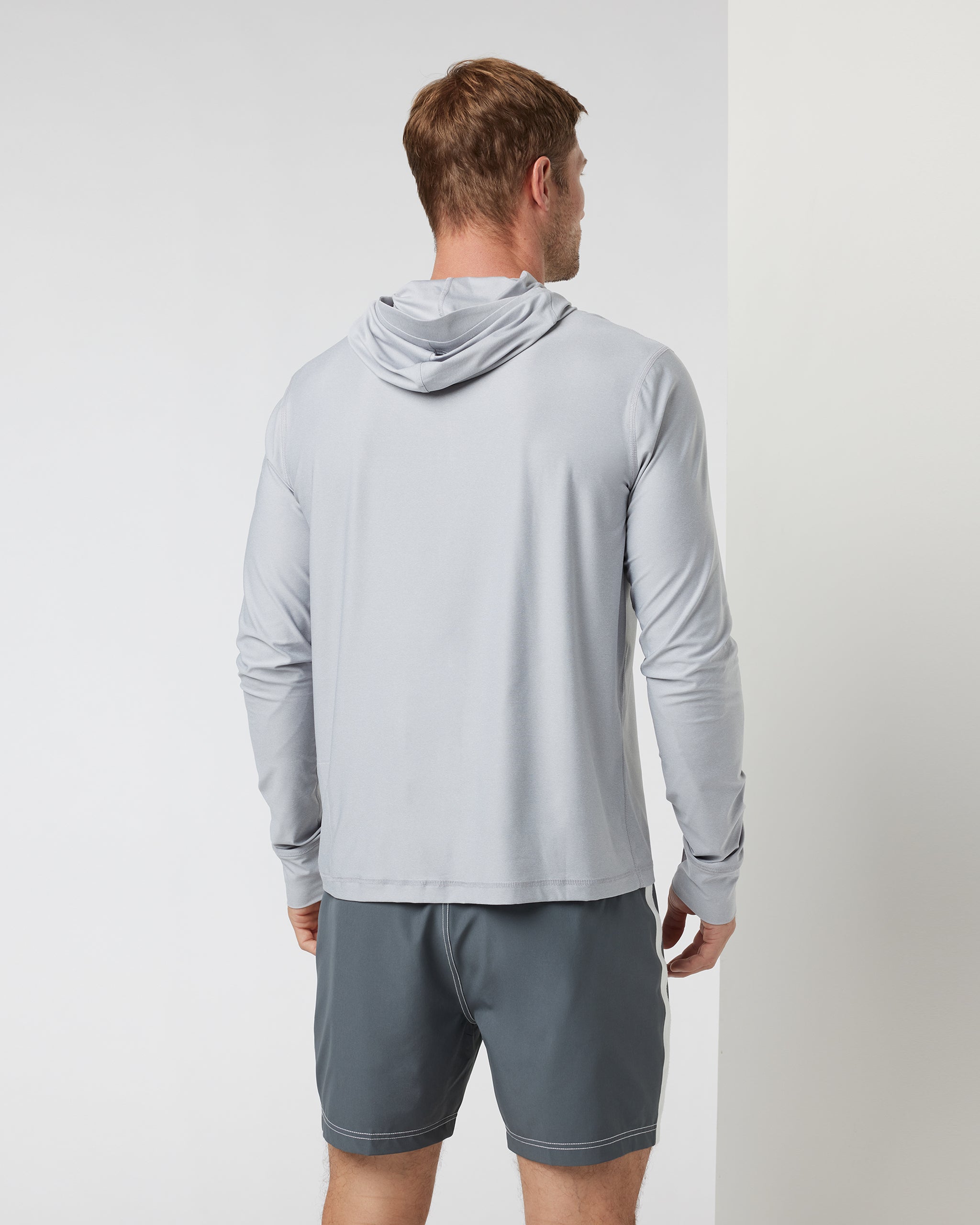 Uluwatu 24 Water Hoodie | Platinum Heather - Image 2