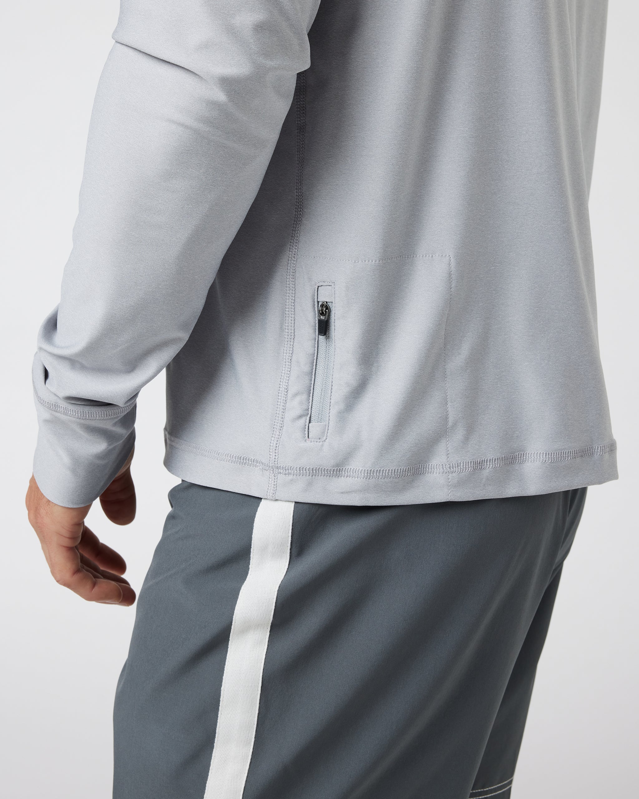 Uluwatu 24 Water Hoodie | Platinum Heather - Image 3