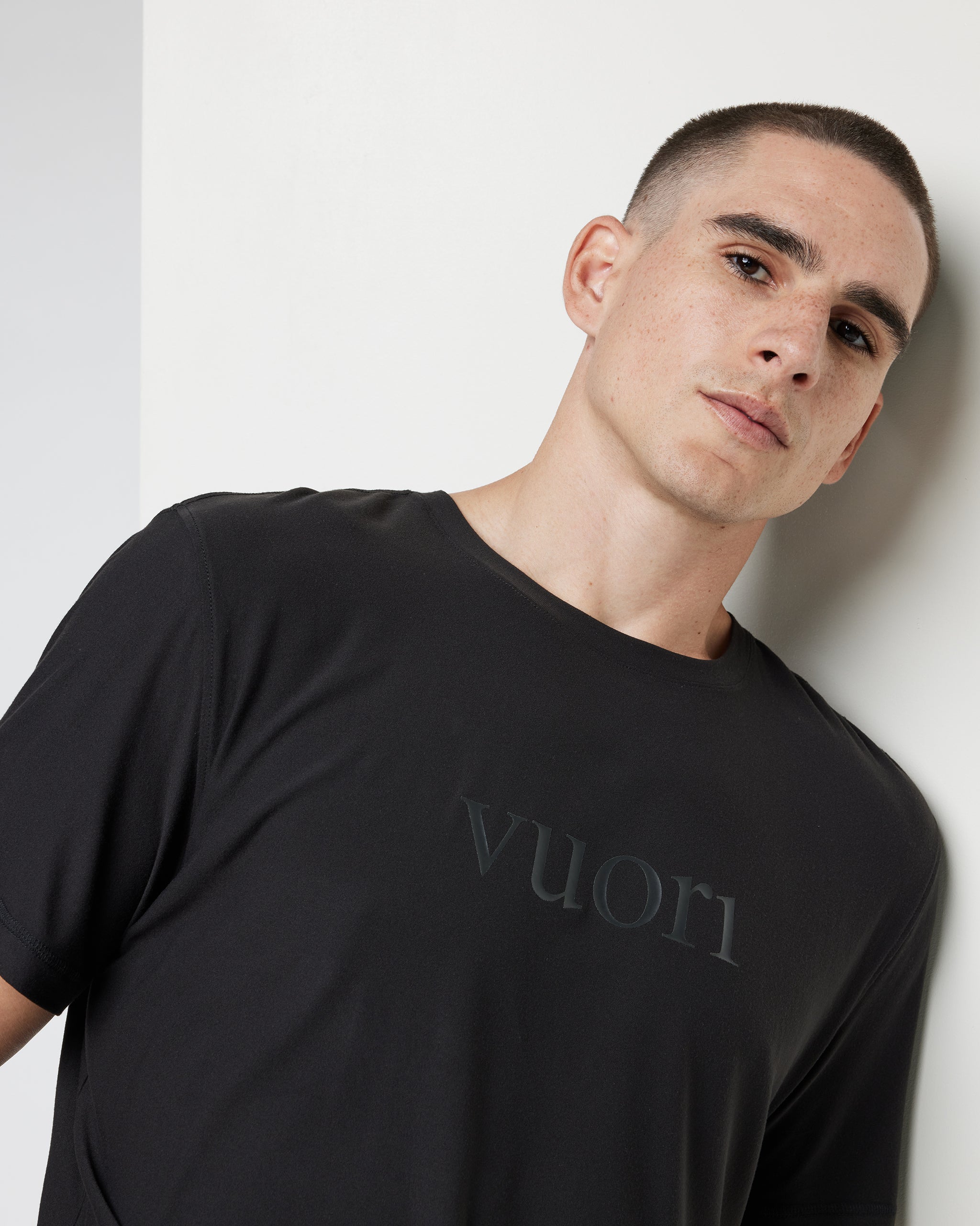 Short Sleeve Strato Graphic Tee | Black - Image 2
