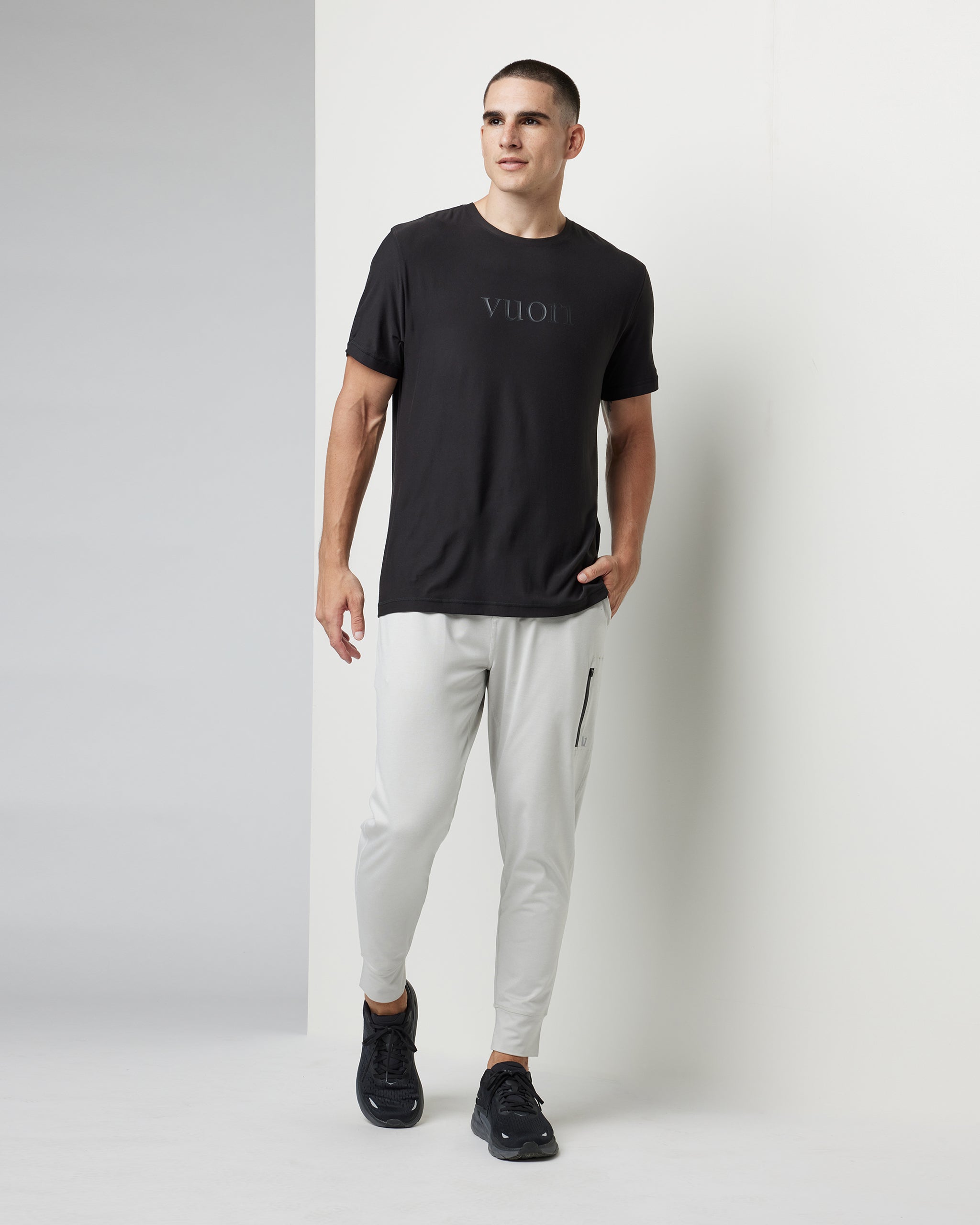 Short Sleeve Strato Graphic Tee | Black - Image 4