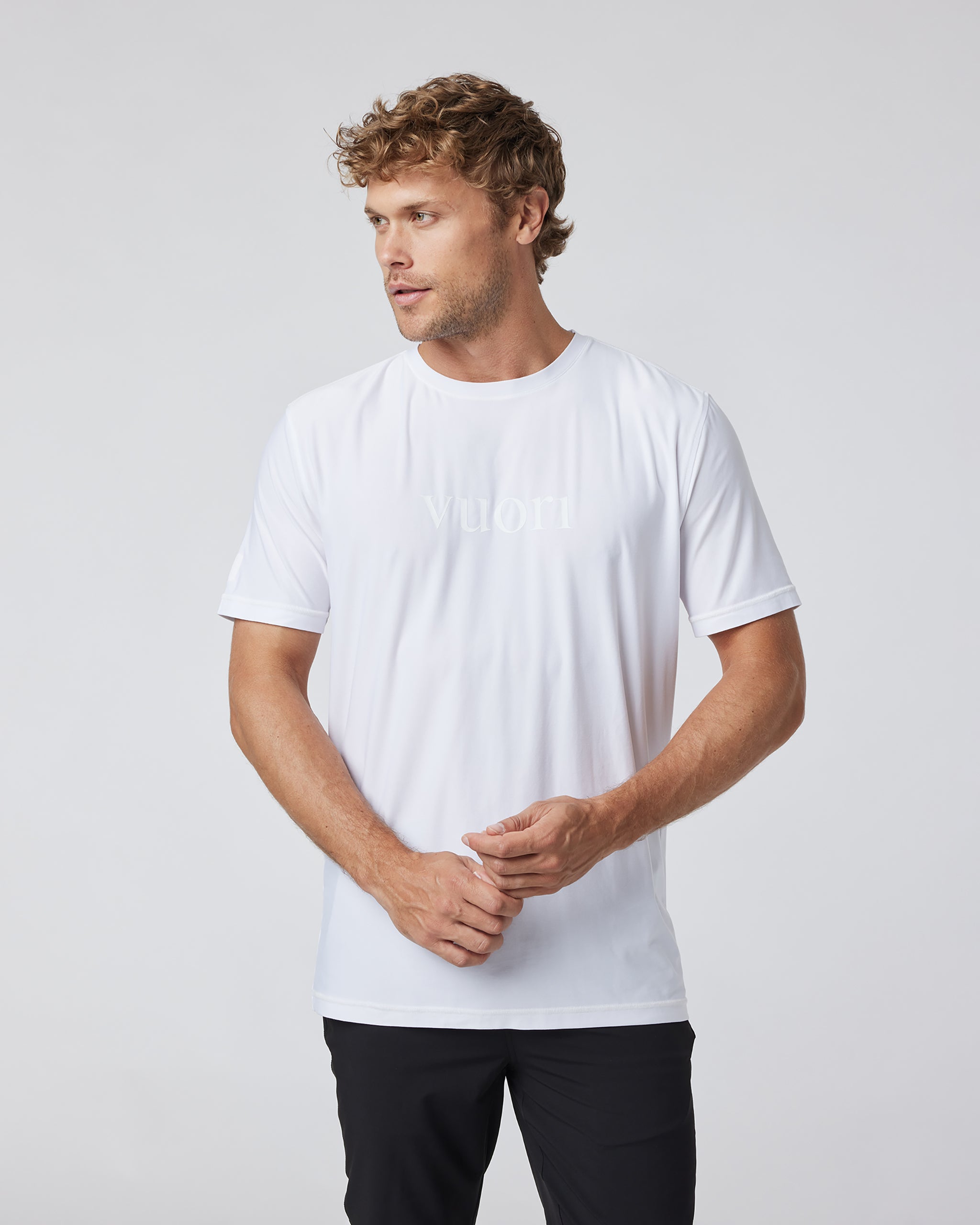 Short Sleeve Strato Graphic Tee | White - Image 5