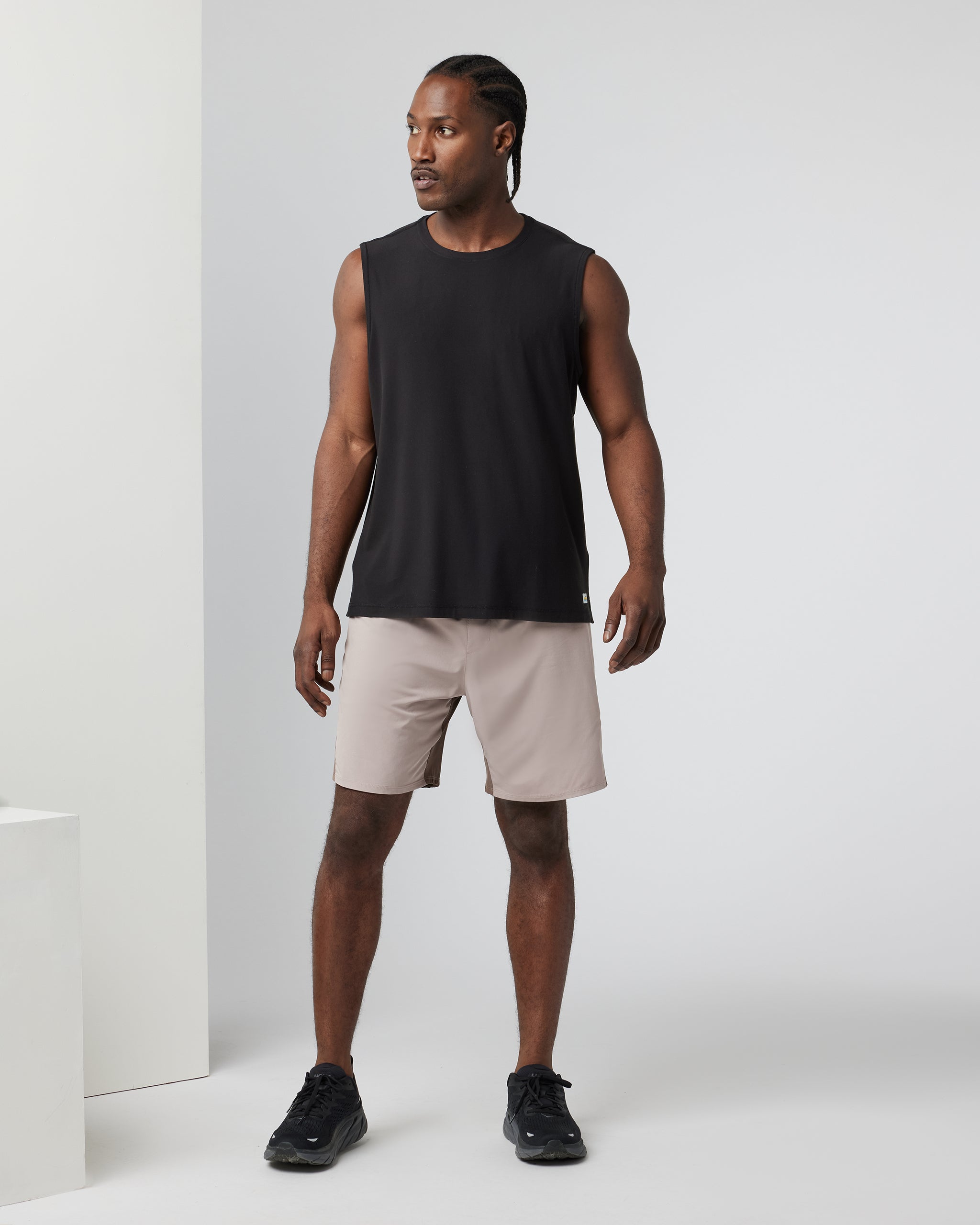 Strato Muscle Tee | Black - Image 3