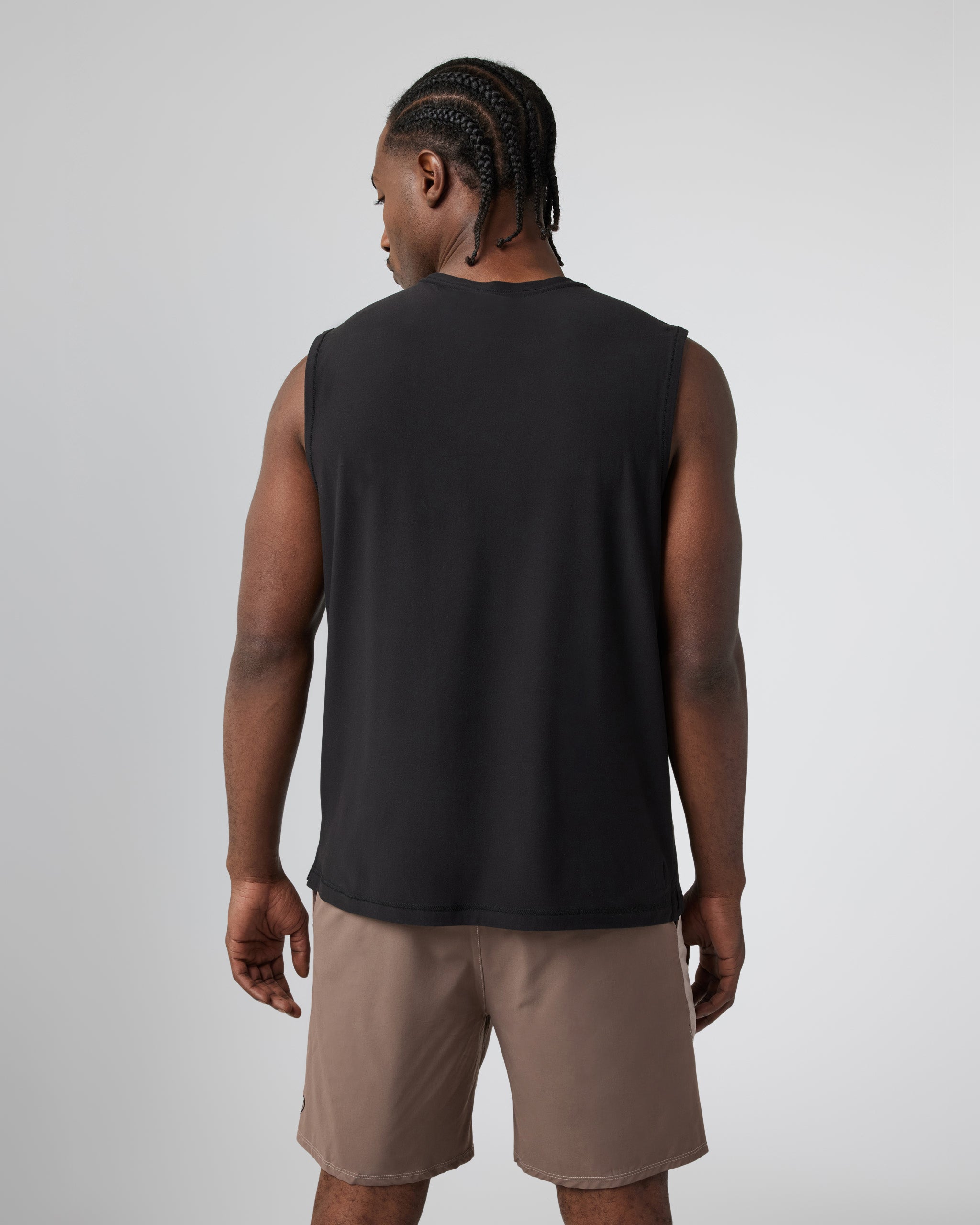 Strato Muscle Tee | Black - Image 4