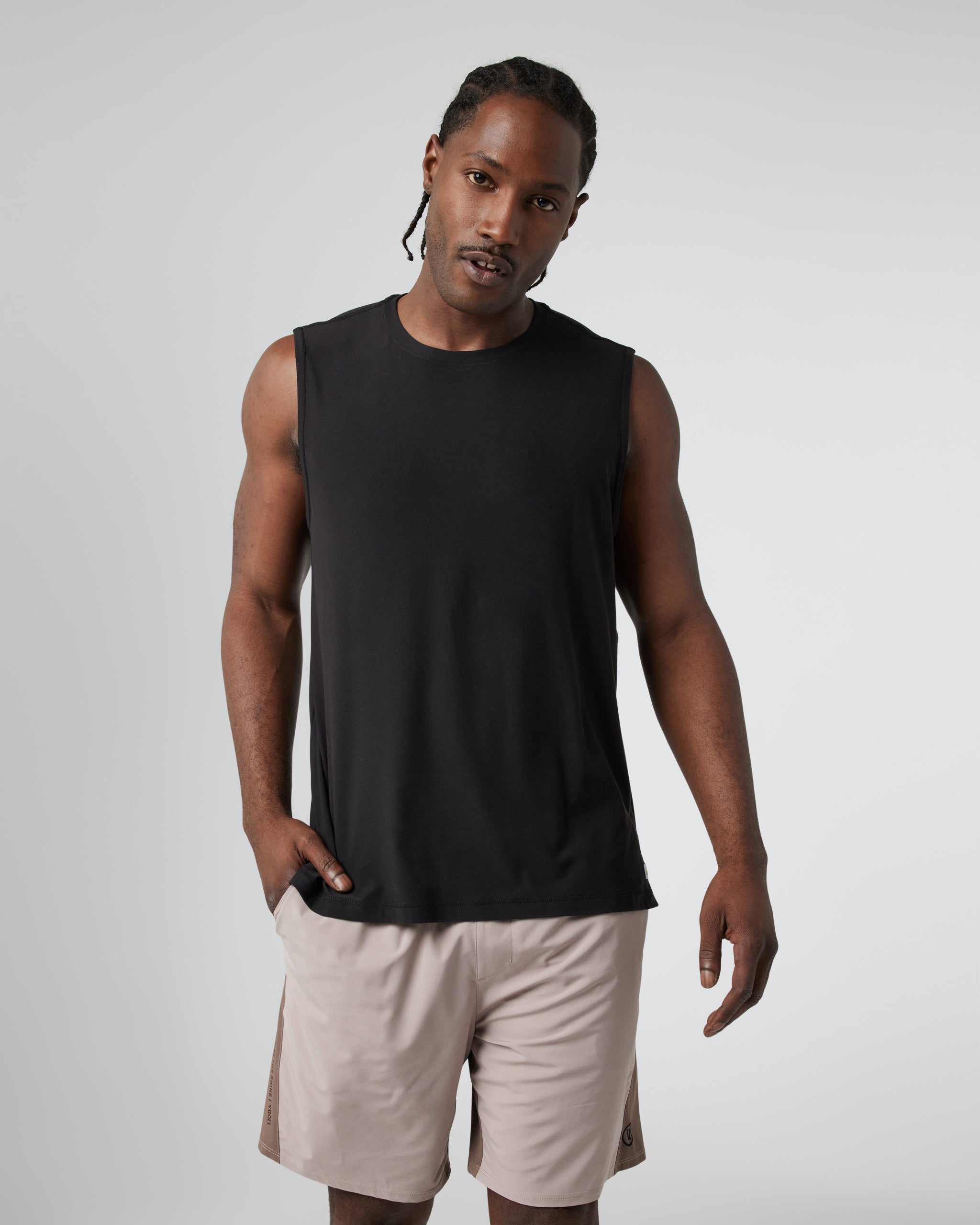 Strato Muscle Tee | Black - Image 2