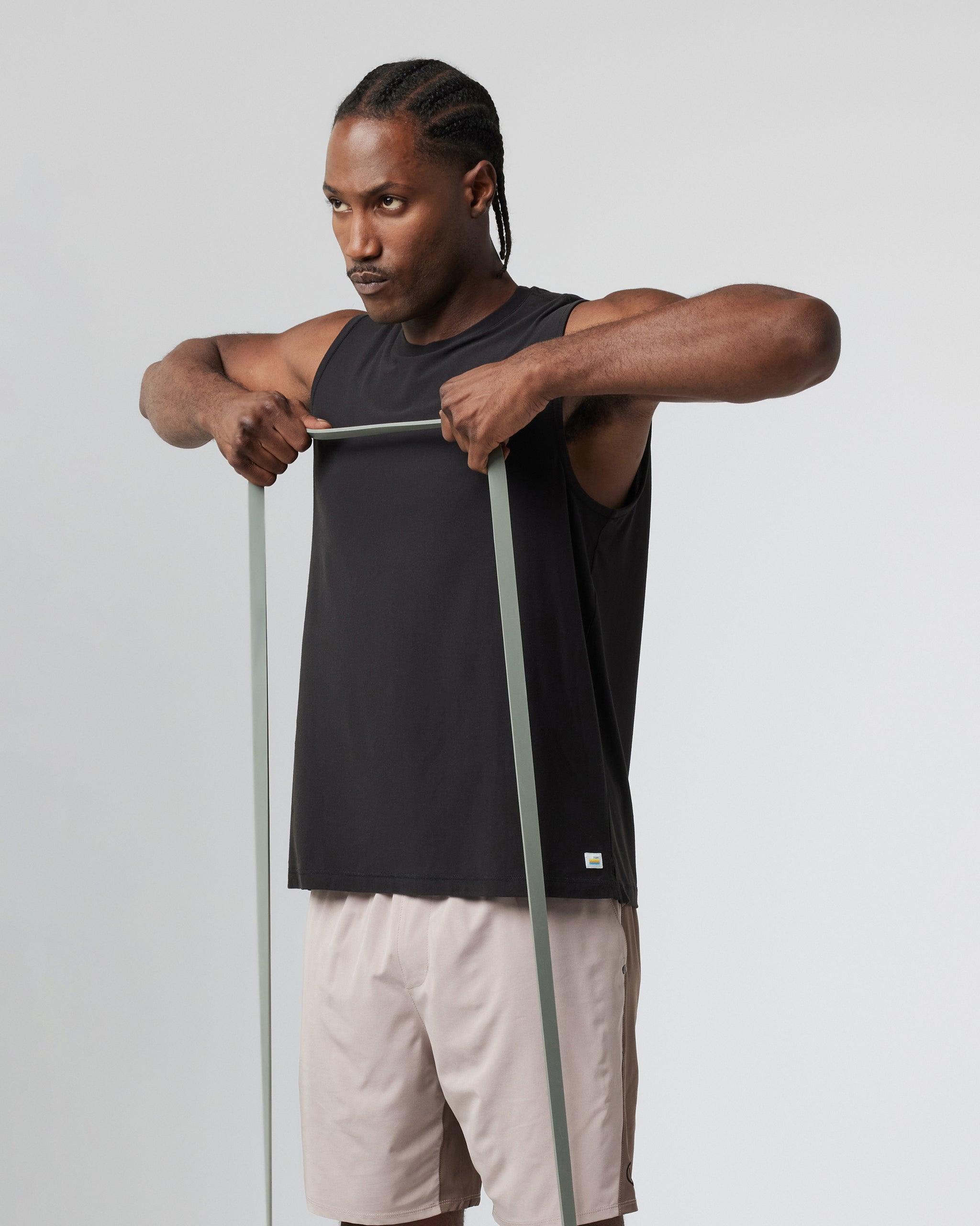 Strato Muscle Tee | Black - Image 5