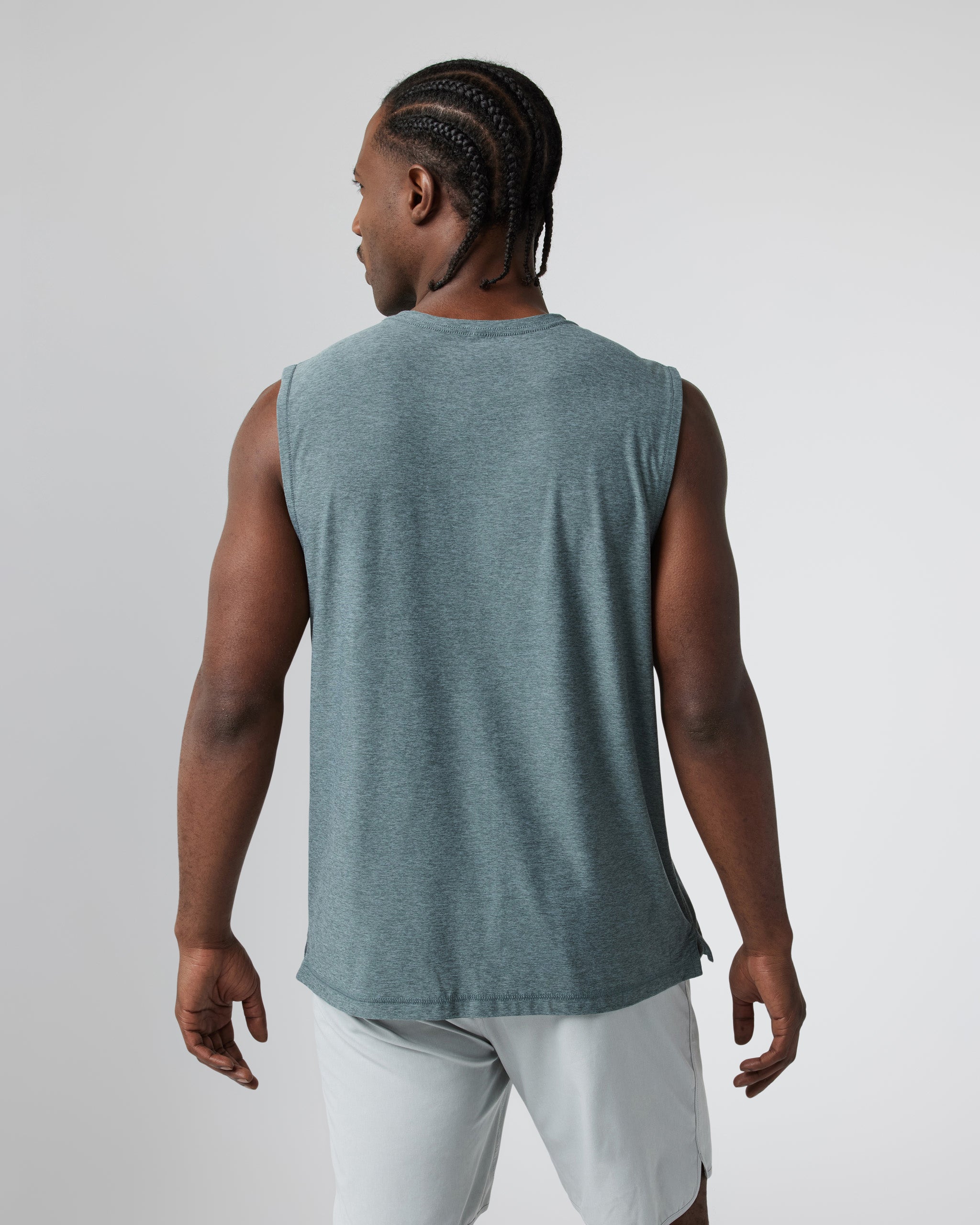 Strato Muscle Tee | Kashmir Heather - Image 3