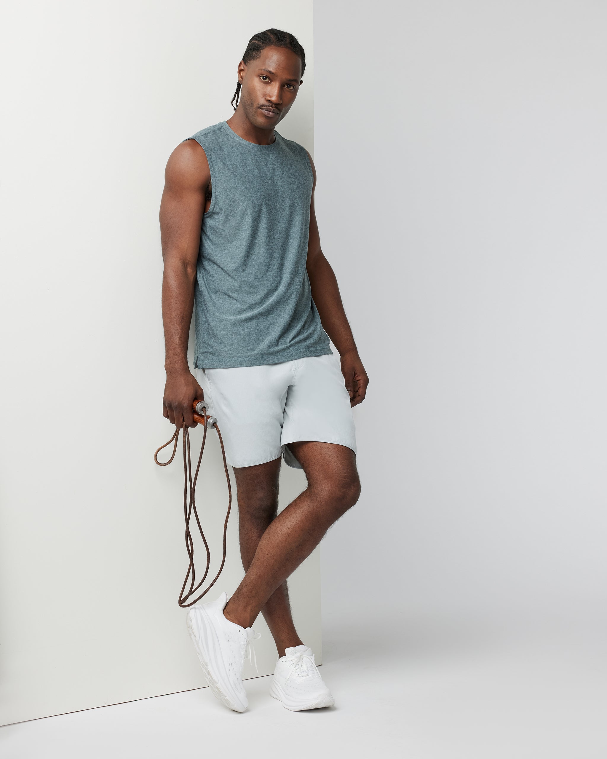 Strato Muscle Tee | Kashmir Heather - Image 2