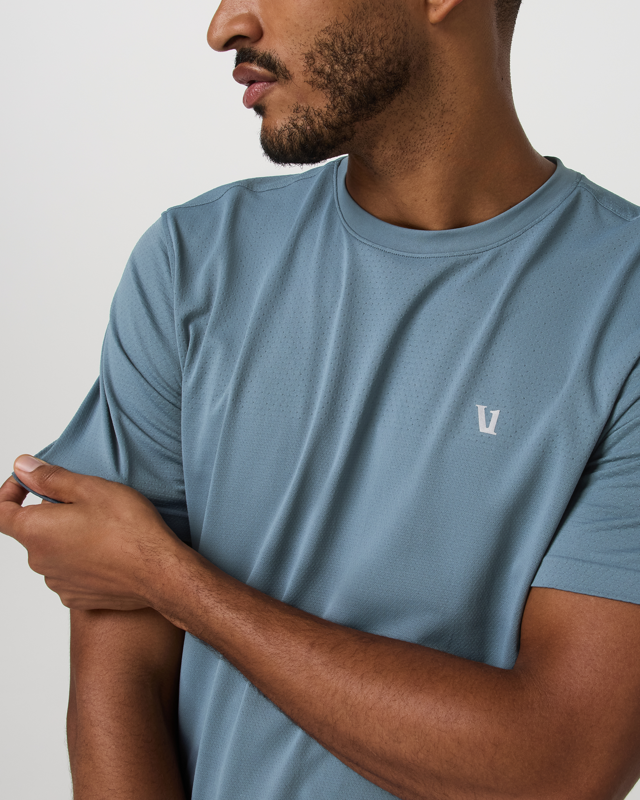 Short Sleeve Clearview Seamless Tee | Abyss - Image 2