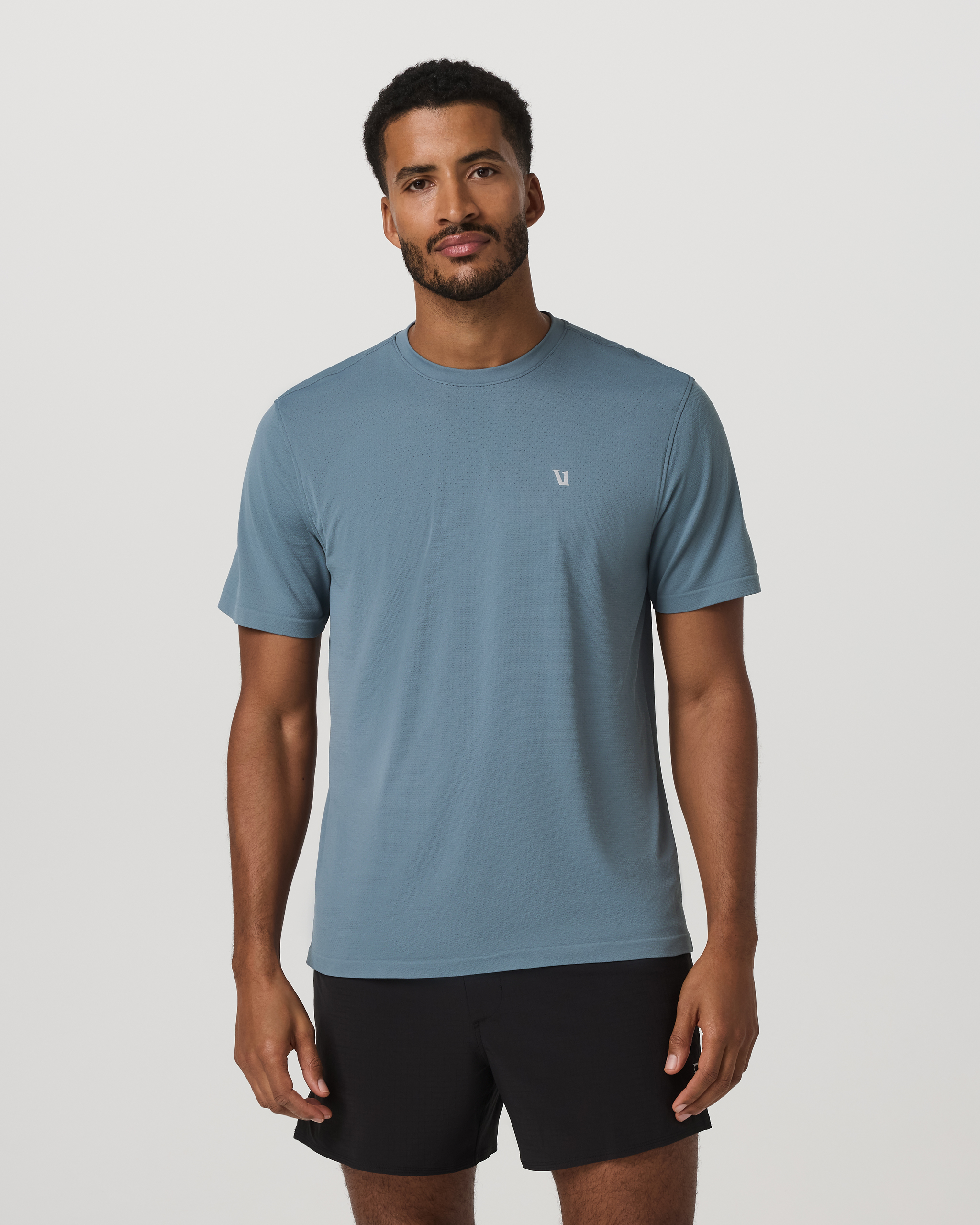 Short Sleeve Clearview Seamless Tee | Abyss - Image 3