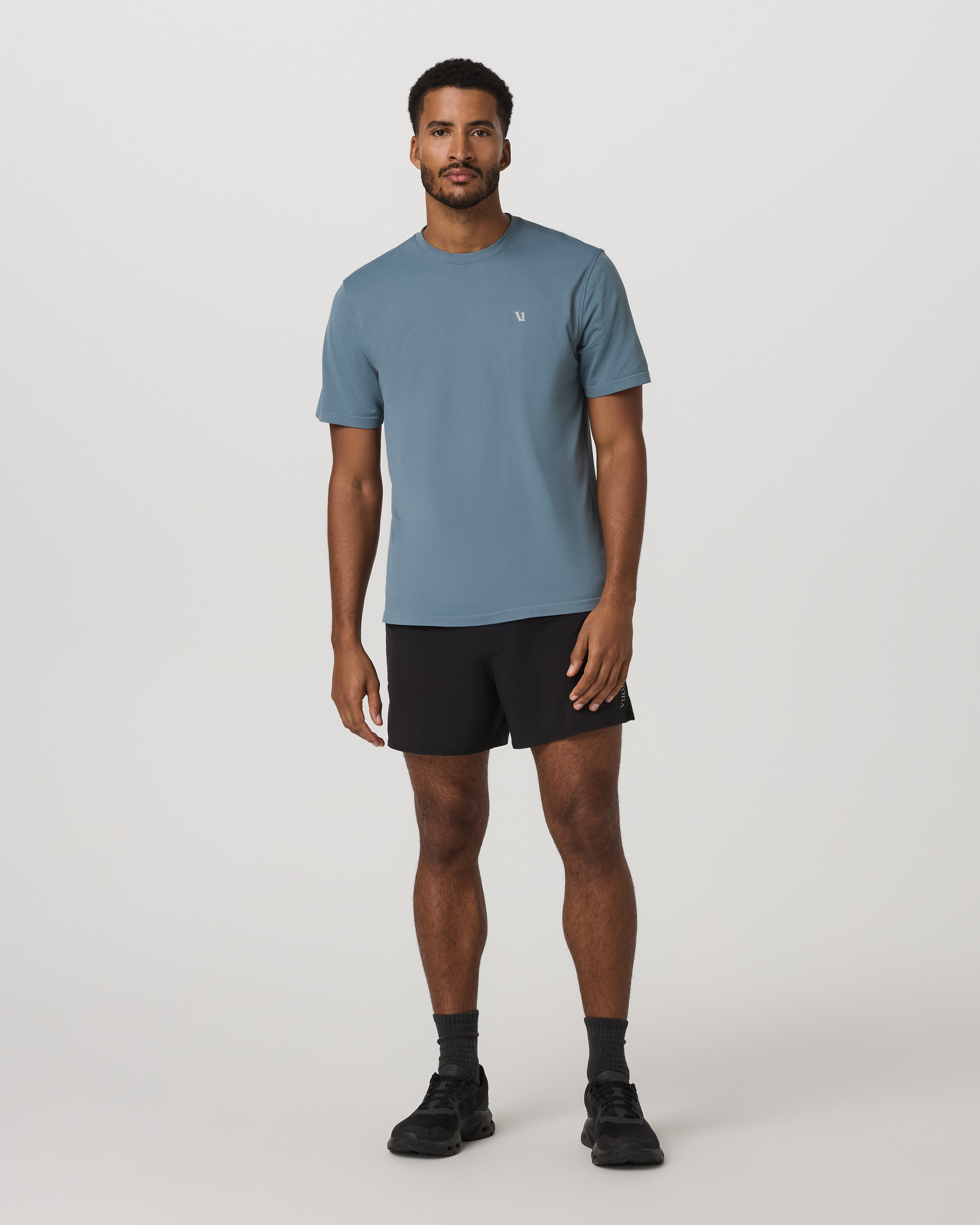 Short Sleeve Clearview Seamless Tee | Abyss - Image 5