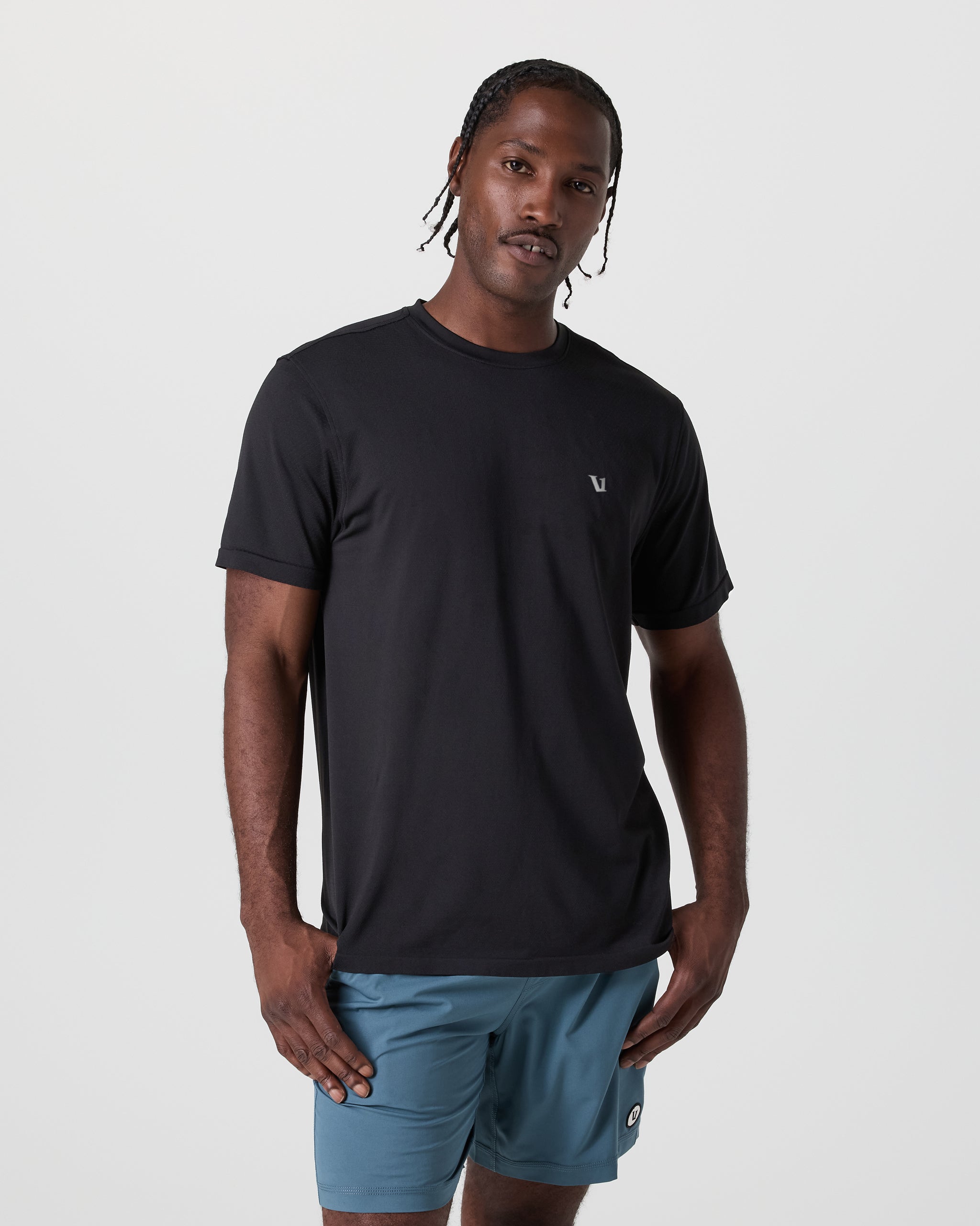 Short Sleeve Clearview Seamless Tee | Black - Image 5