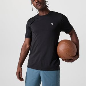 Short Sleeve Clearview Seamless Tee | Black