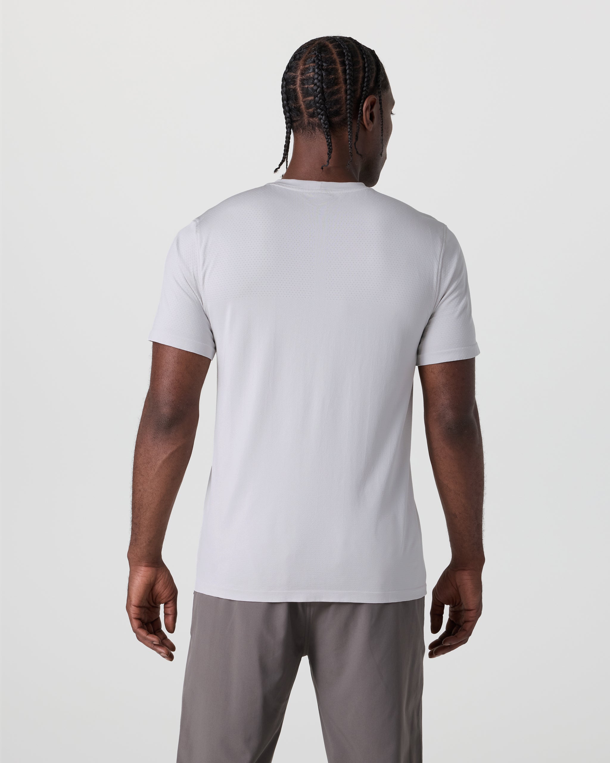 Short Sleeve Clearview Seamless Tee | Frost Grey - Image 5