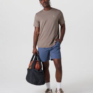 Short Sleeve Clearview Seamless Tech Tee | Mocha