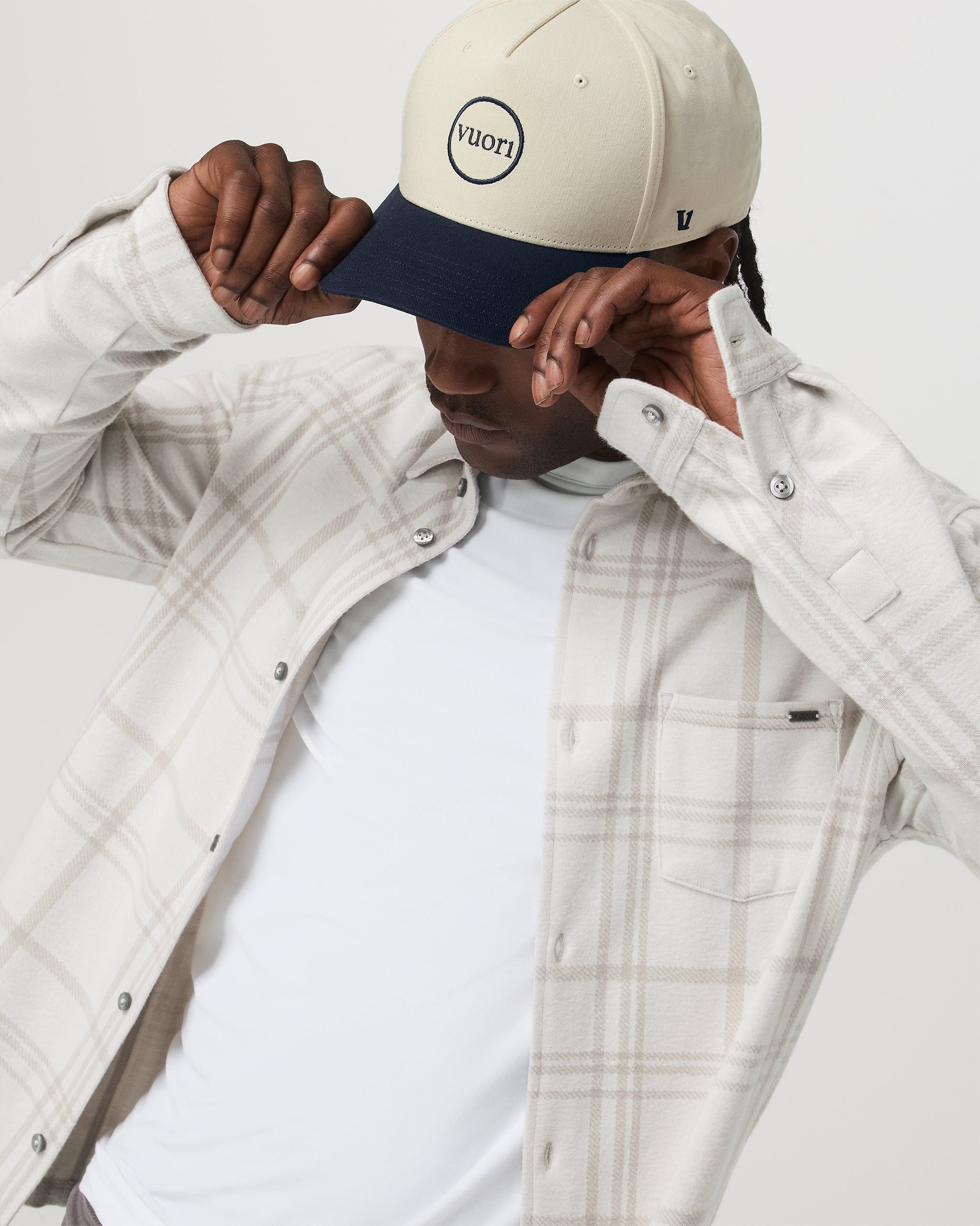 Seaview Plaid Button Down Shirt | Dove