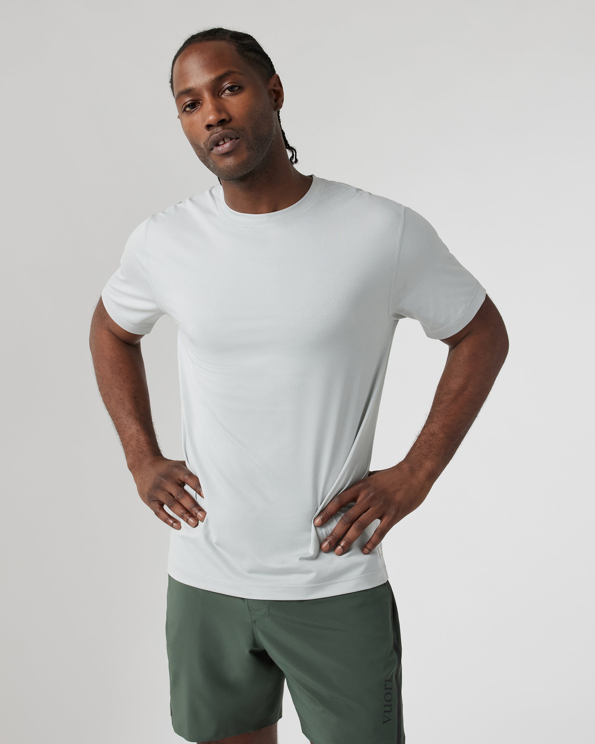 Tradewind Performance Tee 2.0 | Sky Grey Heather