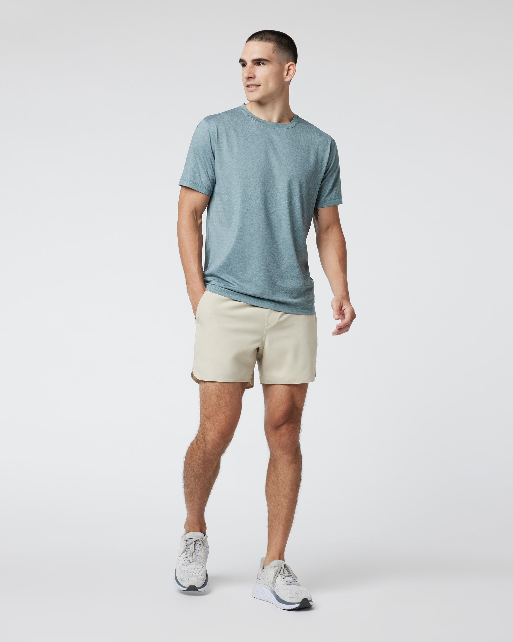 Tradewind Performance Tee 2.0 | Kashmir Heather - Image 3