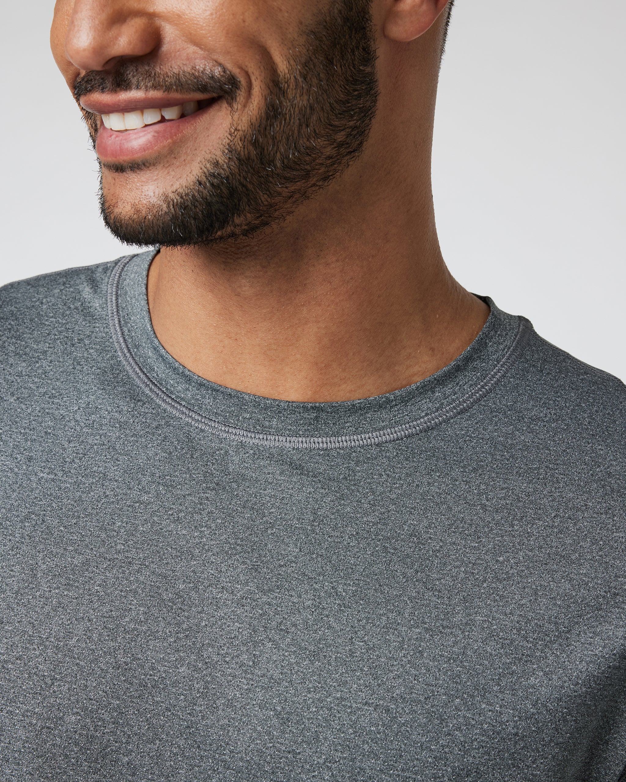 Tradewind Performance Tee 2.0 | Heather Grey - Image 2