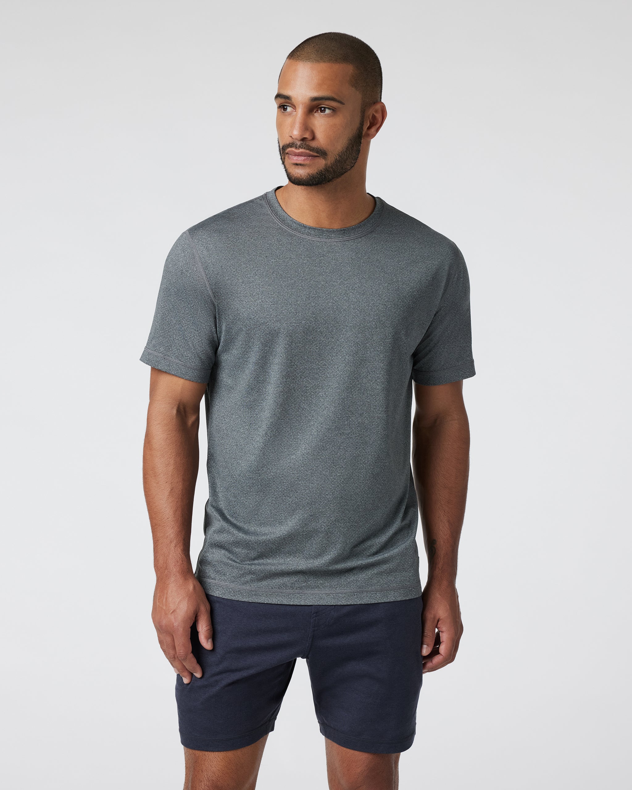 Tradewind Performance Tee 2.0 | Heather Grey