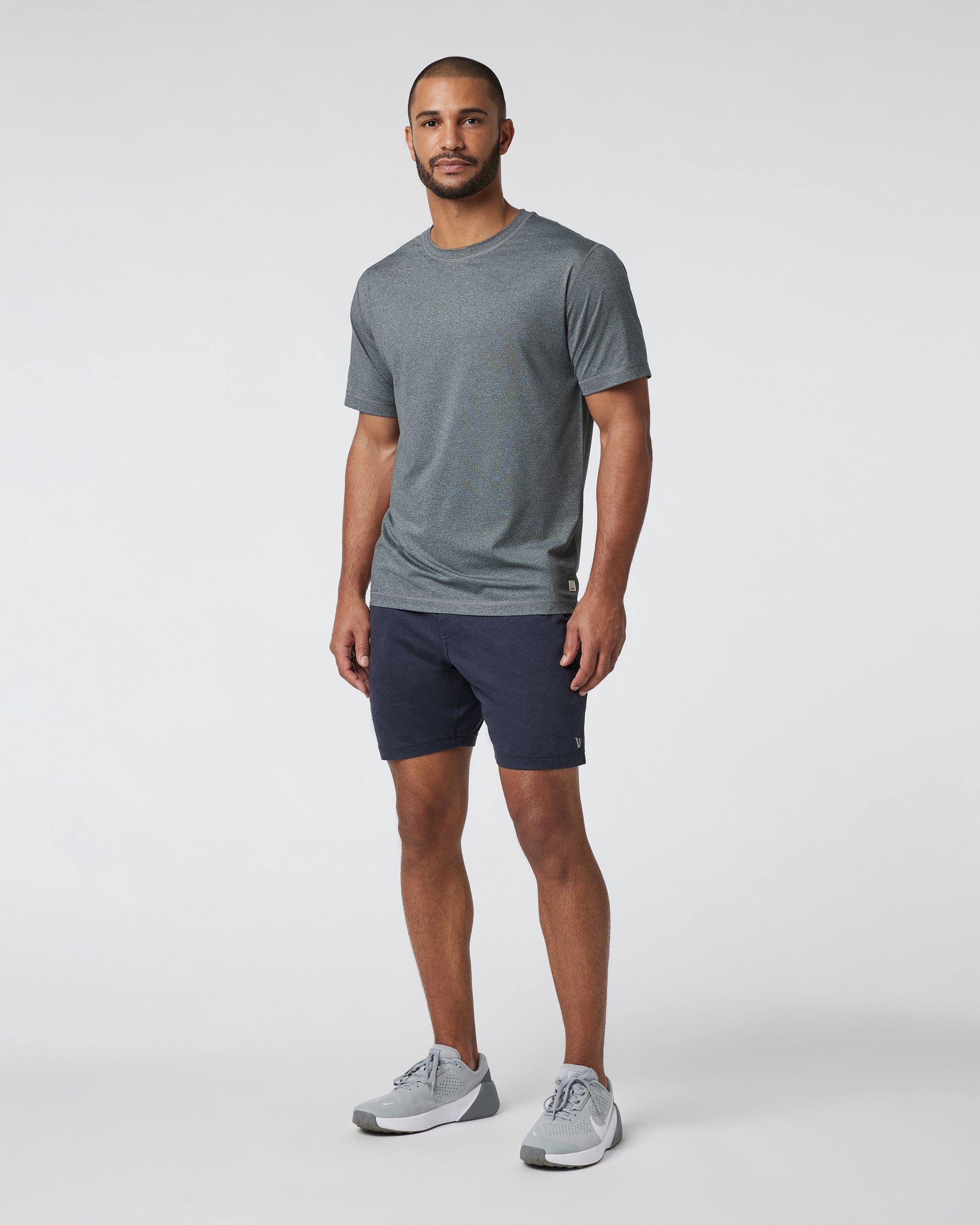 Tradewind Performance Tee 2.0 | Heather Grey - Image 4