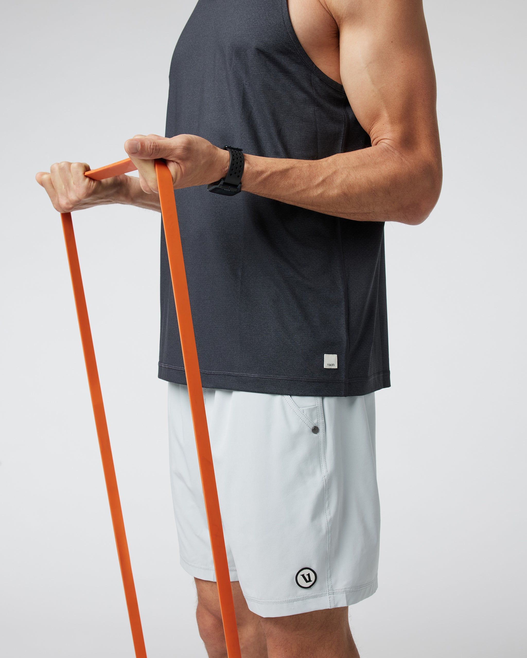 Tradewind Performance Tank 2.0 | Black Heather - Image 3