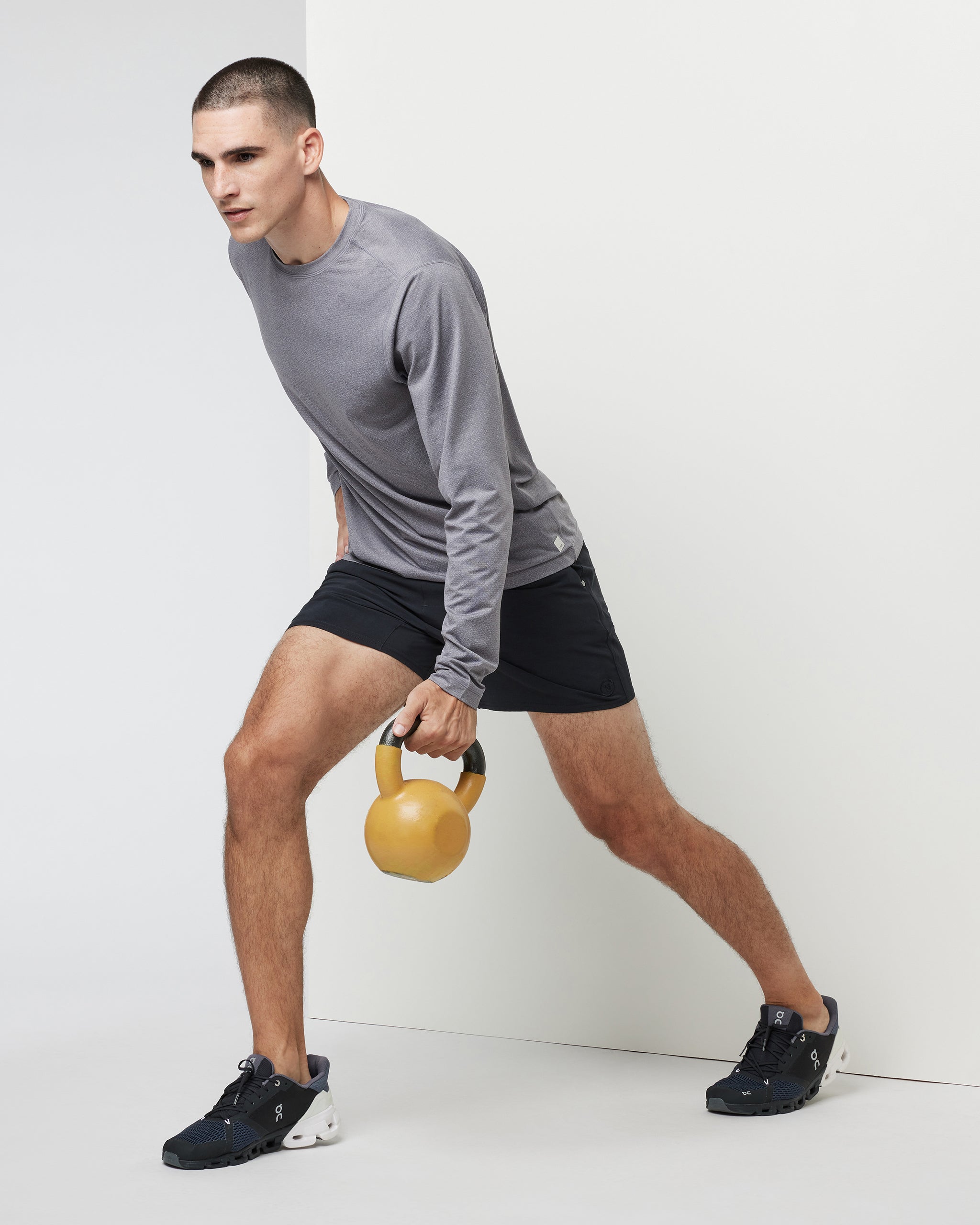 Long Sleeve Tradewind Performance Tee 2.0 | Port Heather - Image 4
