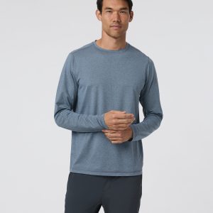 Long Sleeve Tradewind Performance Tee 2.0 | Pacific Heather