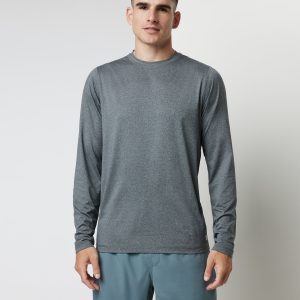 Long Sleeve Tradewind Performance Tee 2.0 | Heather Grey
