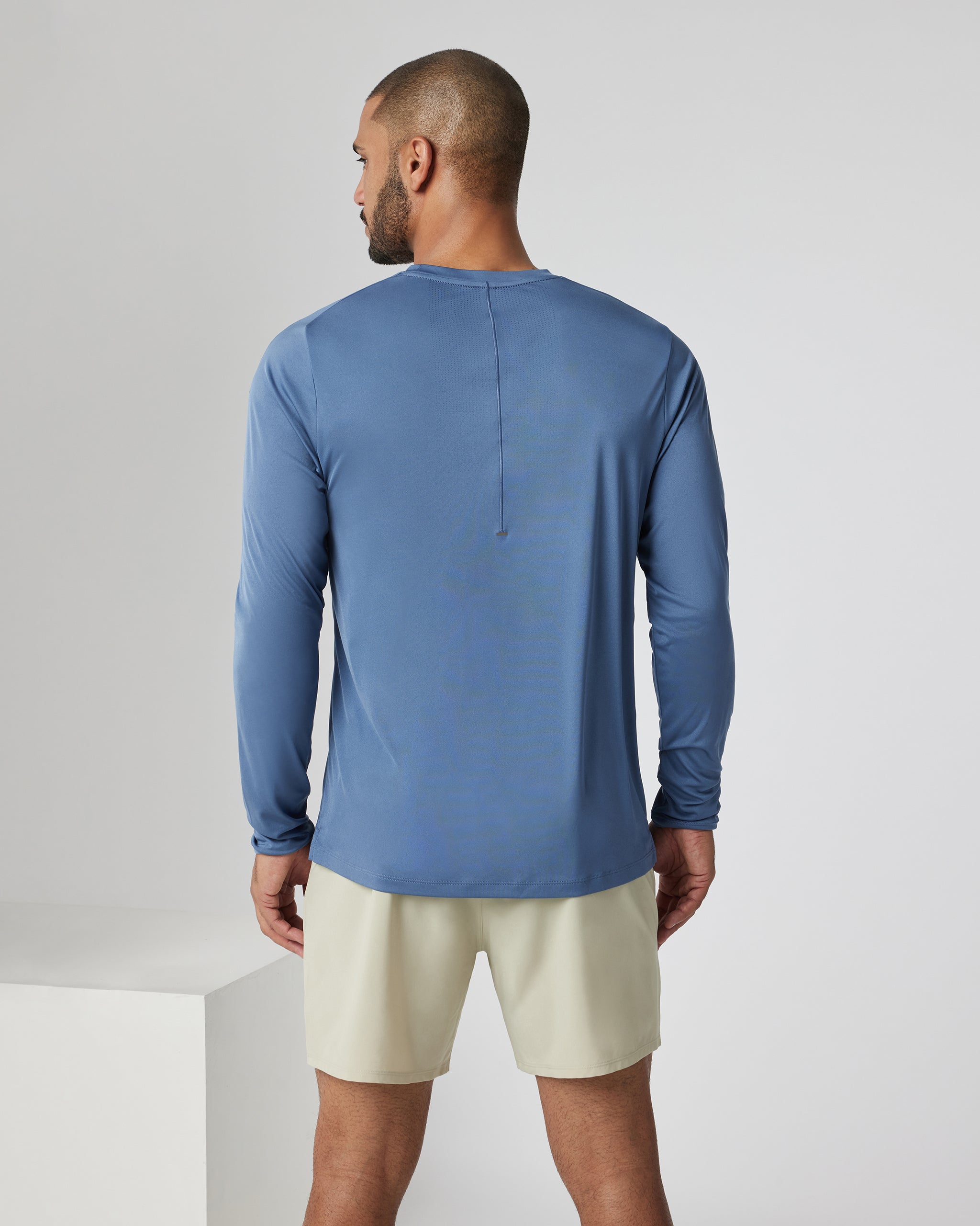 Long Sleeve Terra Run Tee | Nautilus - Image 2