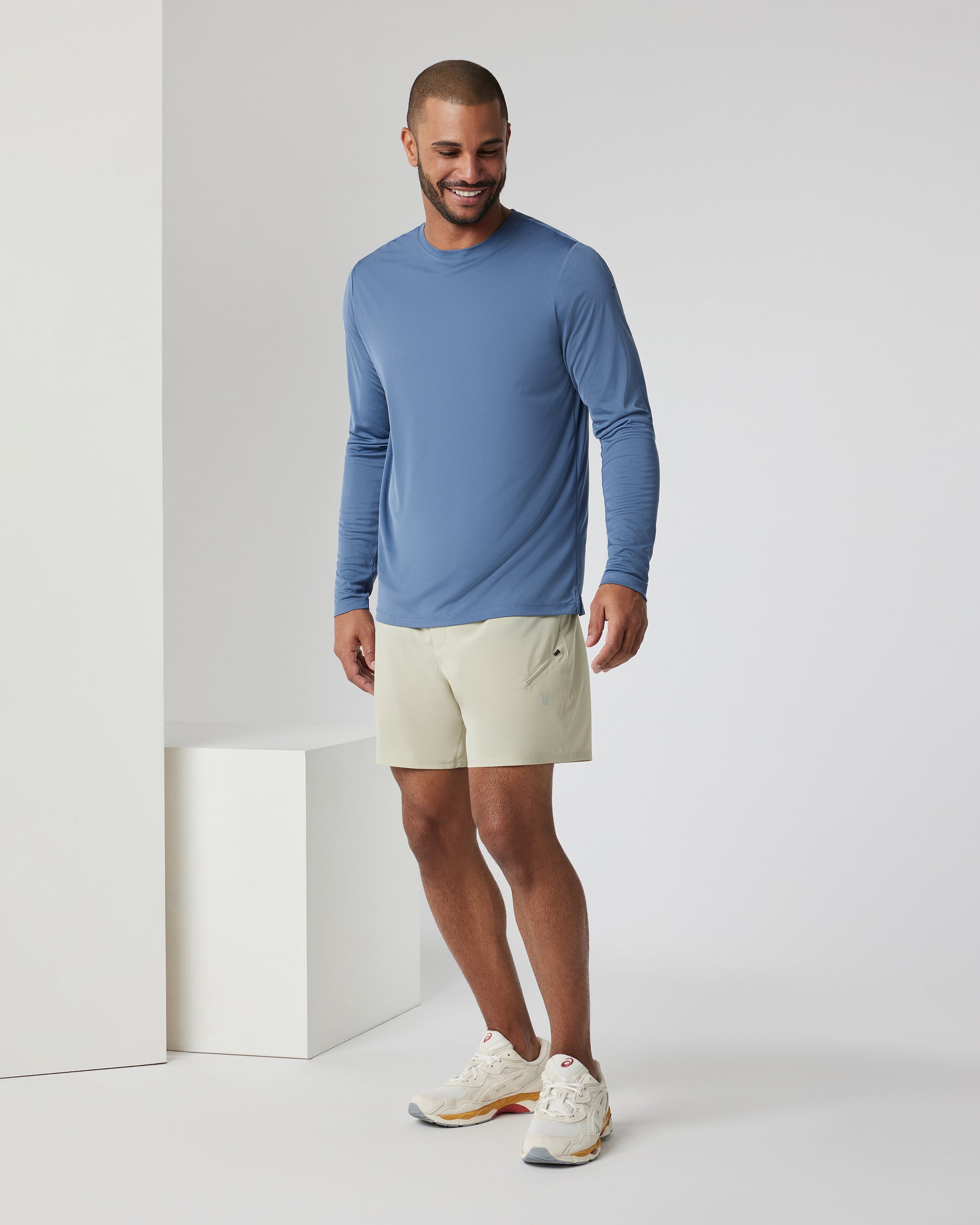Long Sleeve Terra Run Tee | Nautilus - Image 5