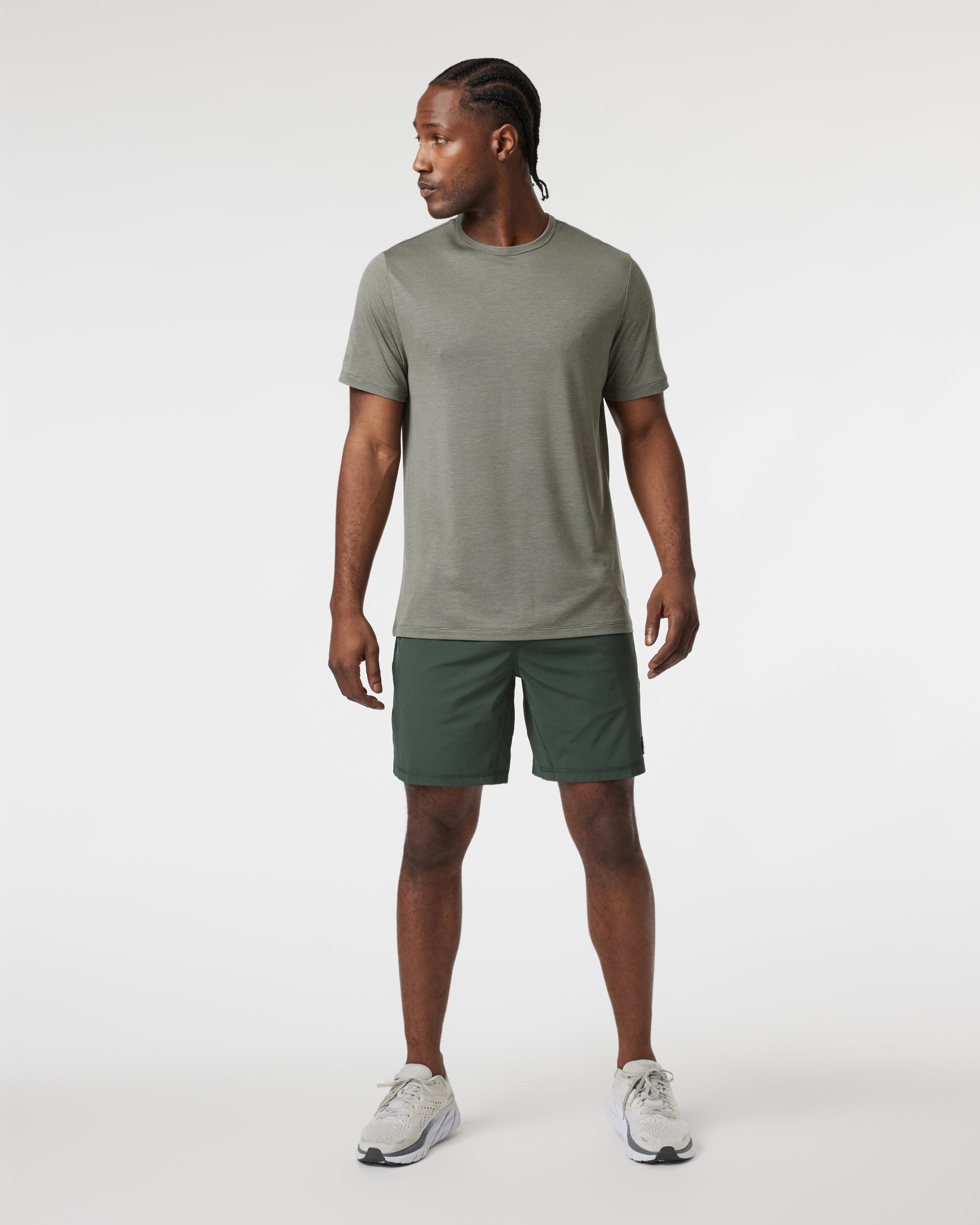 Short Sleeve Marina Stripe Tee | Oregano - Image 5