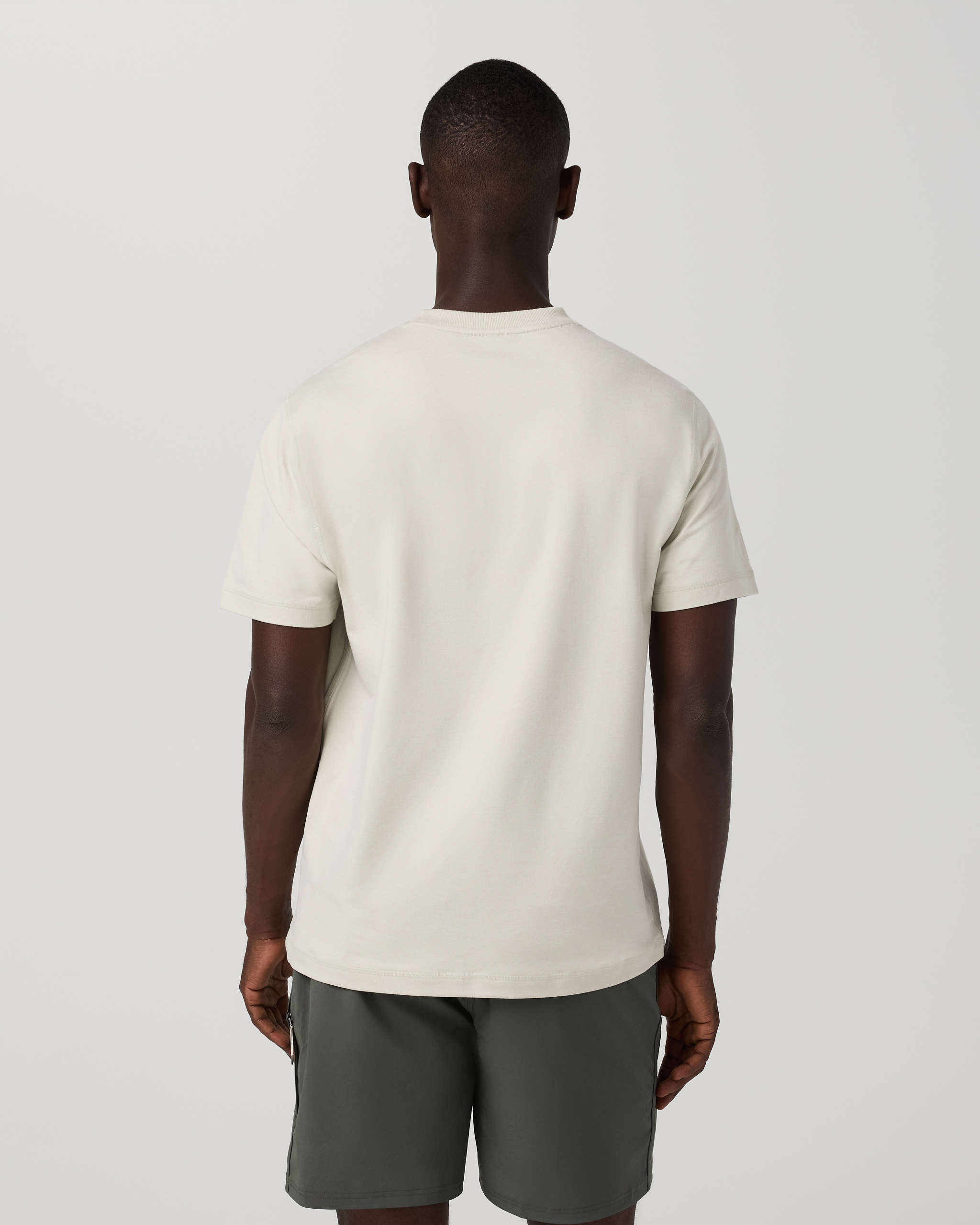 Short Sleeve Ponto Performance Tee | Sandalwood Heather - Image 4