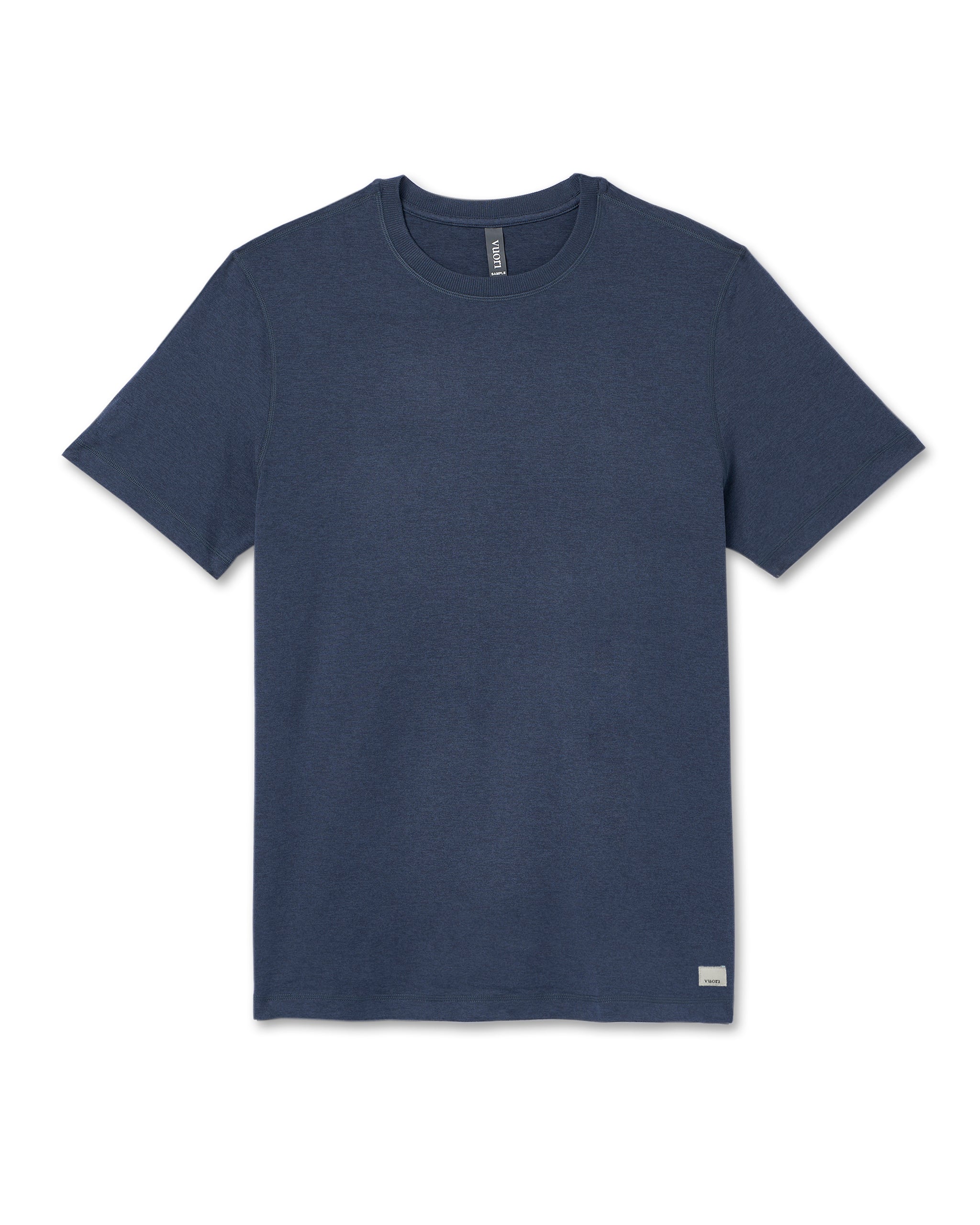Short Sleeve Ponto Performance Tee | Azure Heather - Image 4