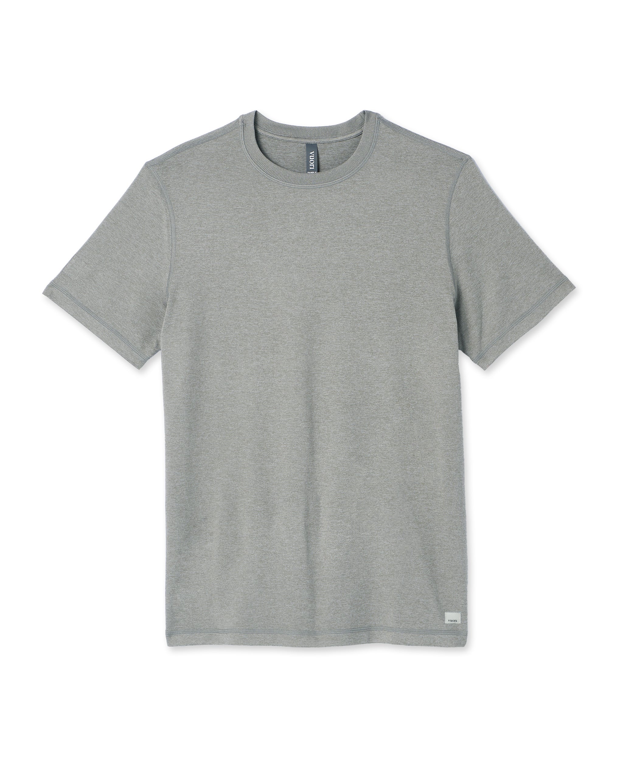 Short Sleeve Ponto Performance Tee | Driftwood Heather - Image 5