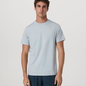 Short Sleeve Ponto Performance Tee | Harbor Grey Heather