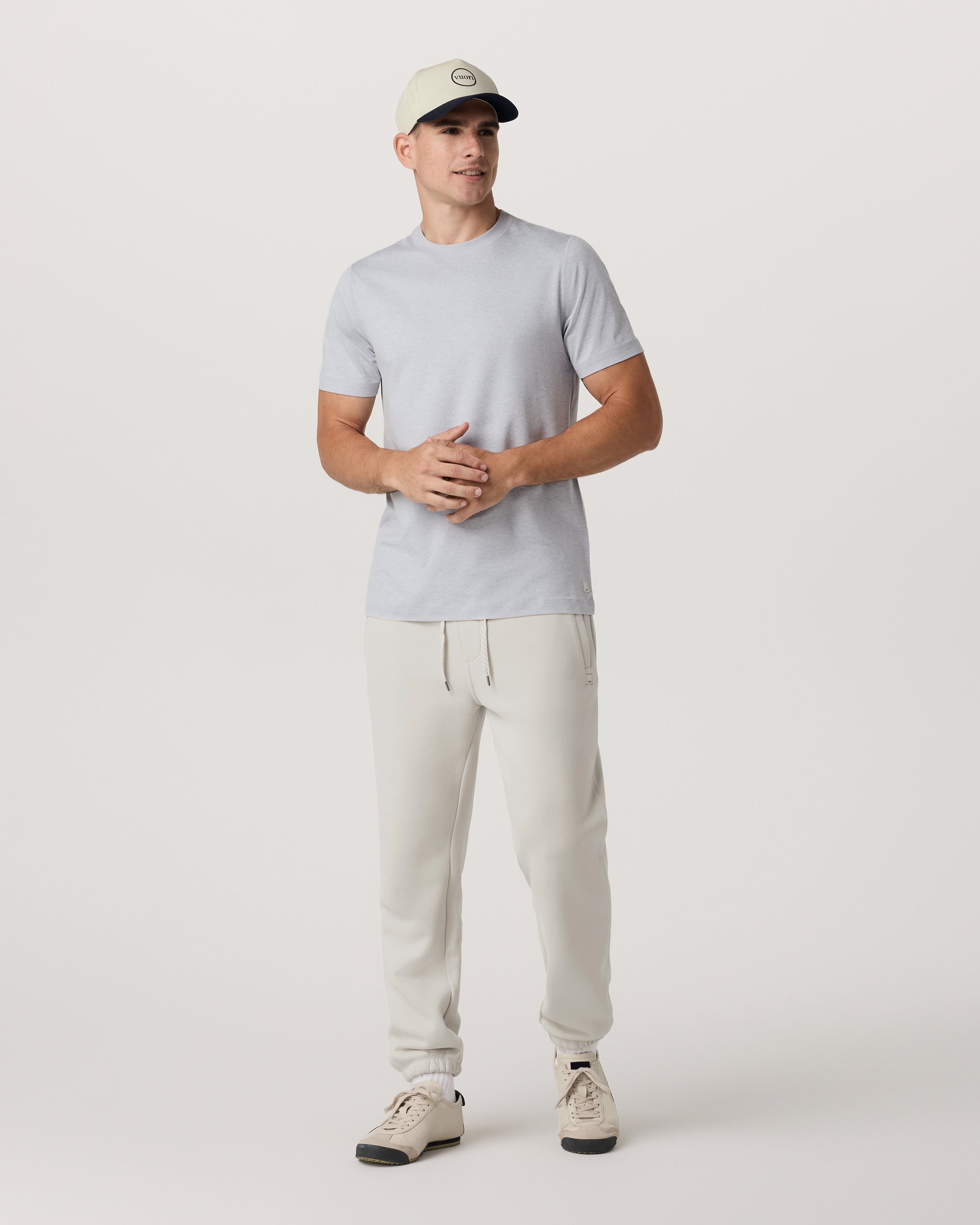 Short Sleeve Ponto Performance Tee | Platinum Heather - Image 5