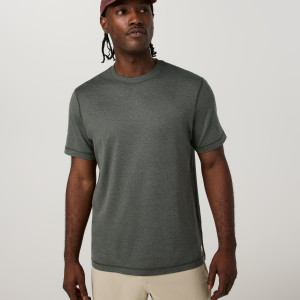 Short Sleeve Ponto Performance Tee | Army Heather