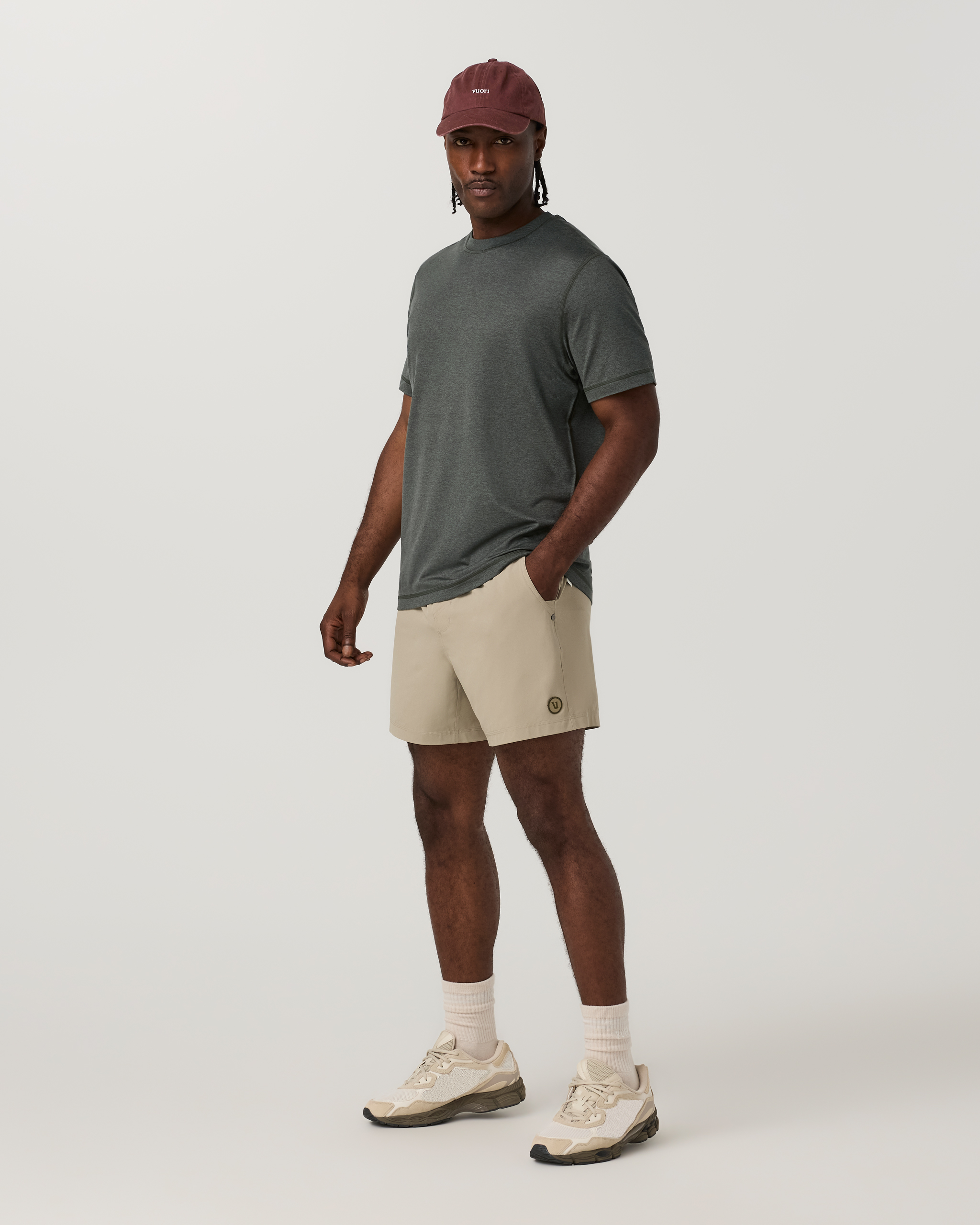 Short Sleeve Ponto Performance Tee | Army Heather - Image 6
