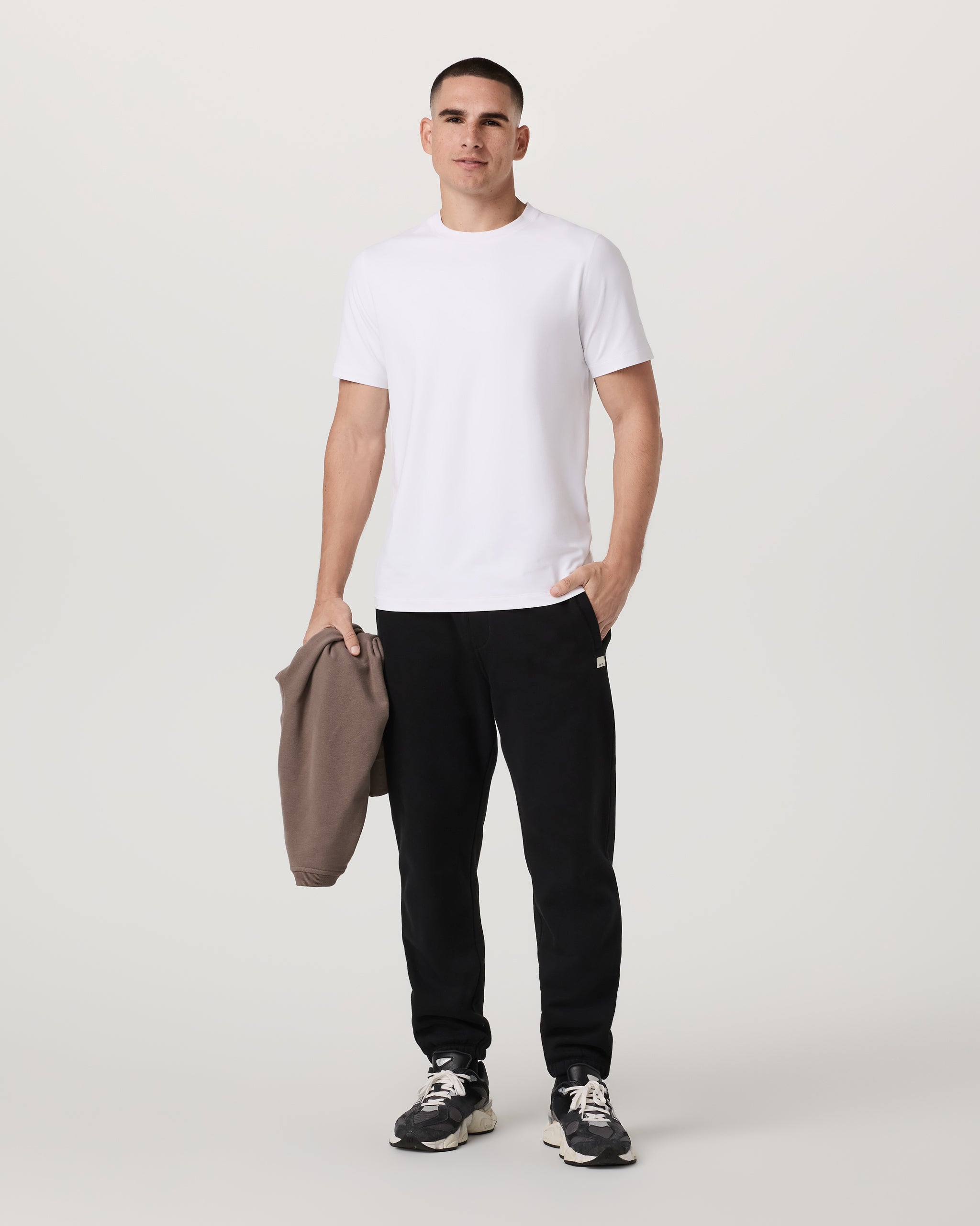 Short Sleeve Ponto Performance Tee | White - Image 4