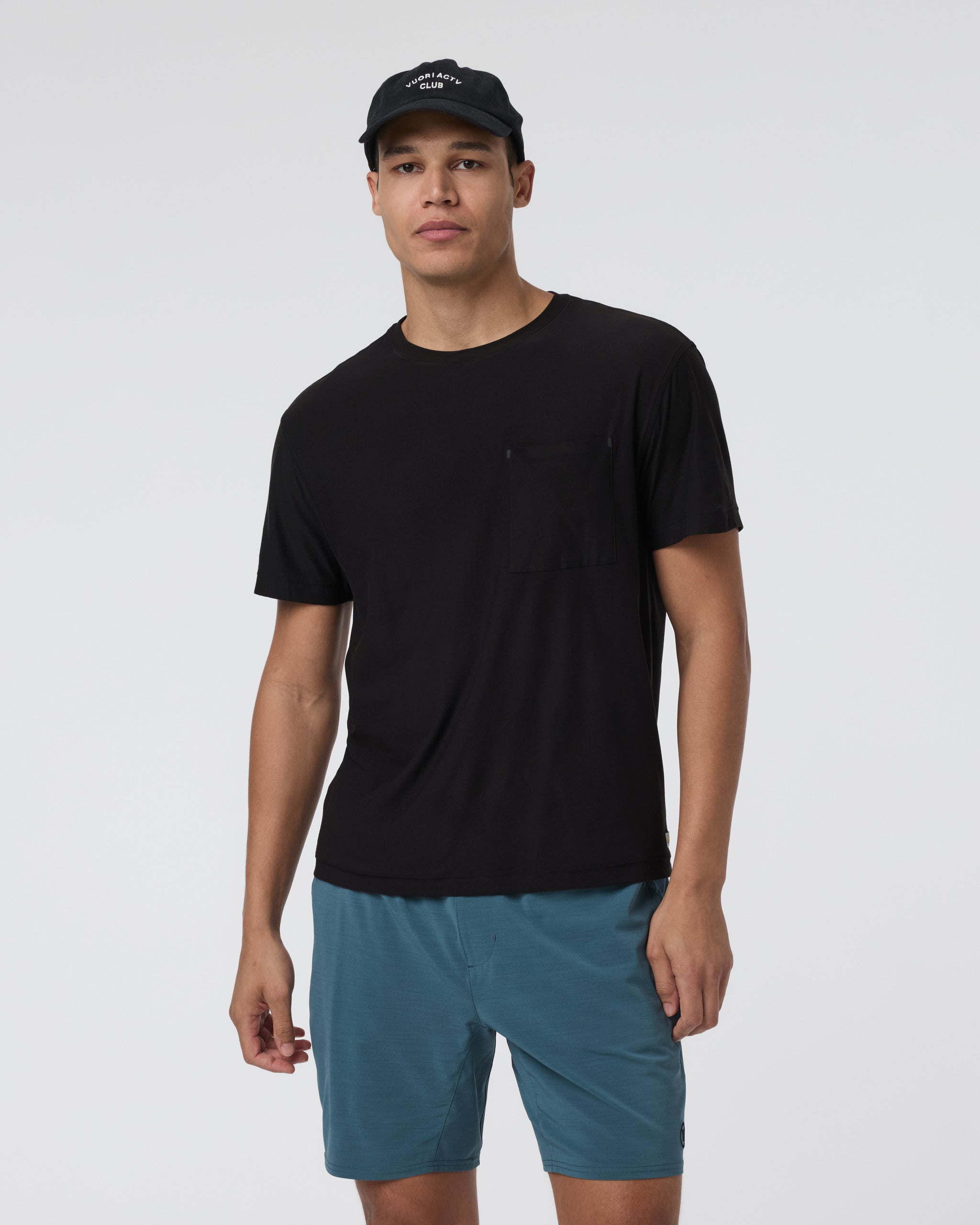 Short Sleeve Strato Pocket Tee - Relaxed Fit | Black - Image 5