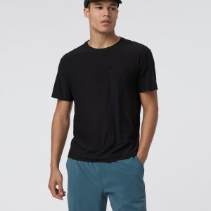 Short Sleeve Strato Pocket Tee - Relaxed Fit | Black