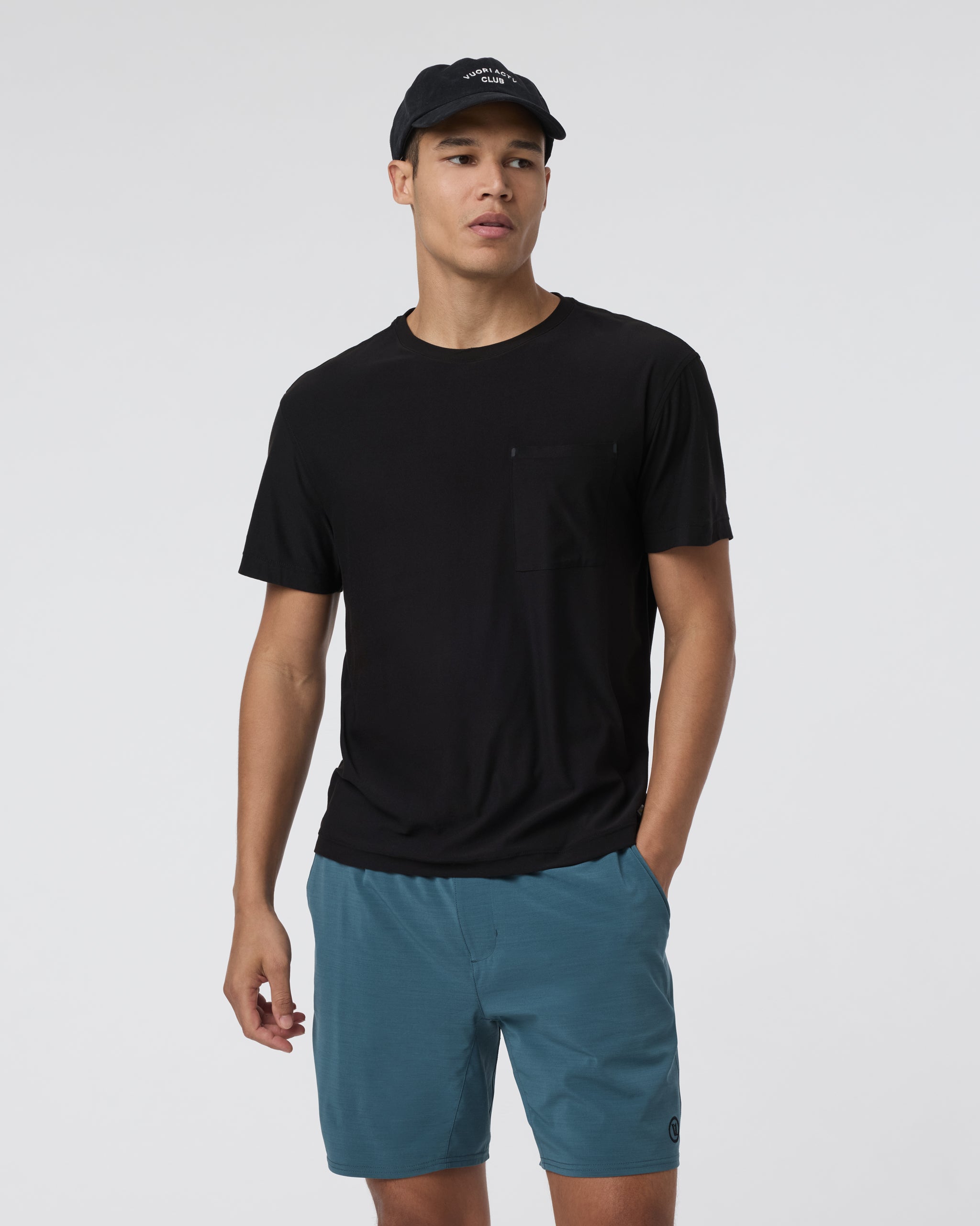 Short Sleeve Strato Pocket Tee - Relaxed Fit | Black