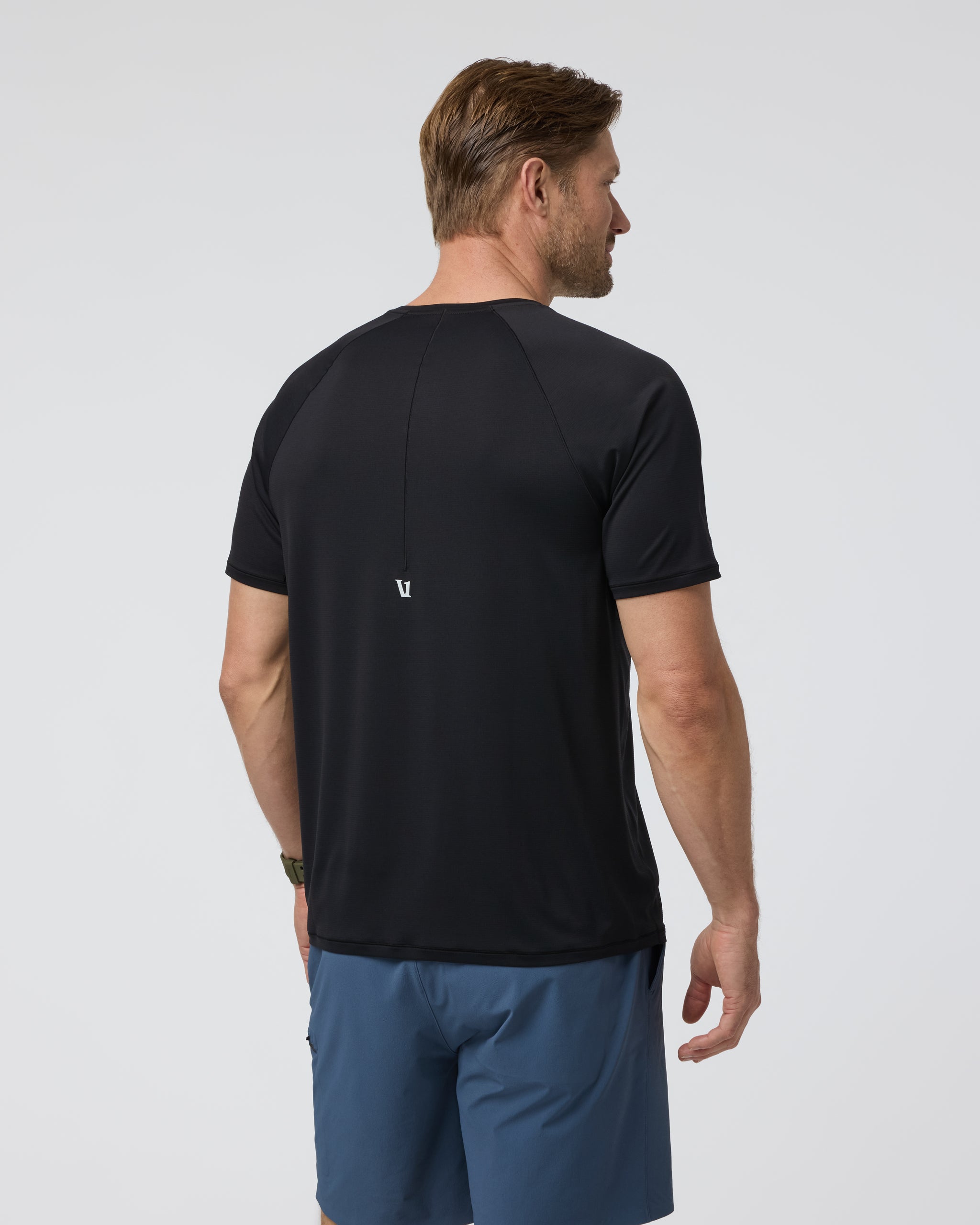 Short Sleeve Precept Tech Tee | Black - Image 2
