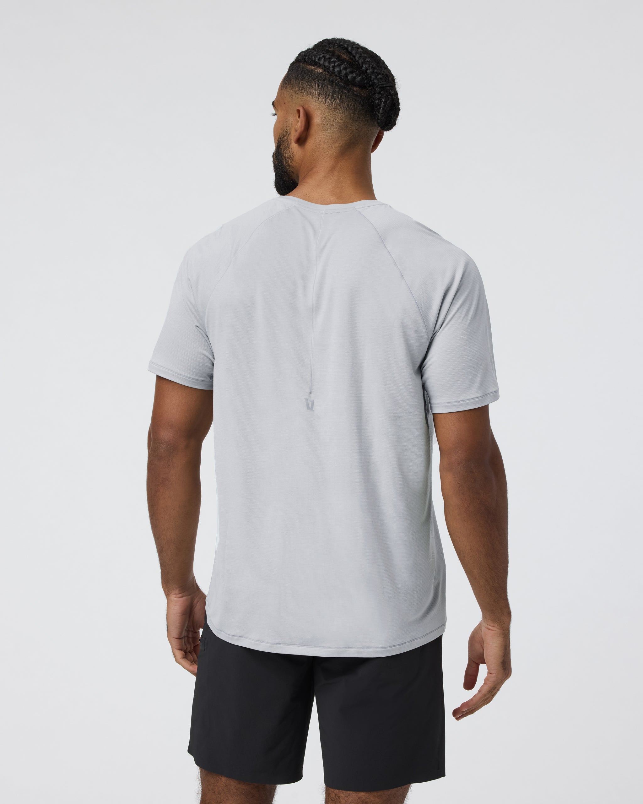 Short Sleeve Precept Tech Tee | Sky Grey - Image 3