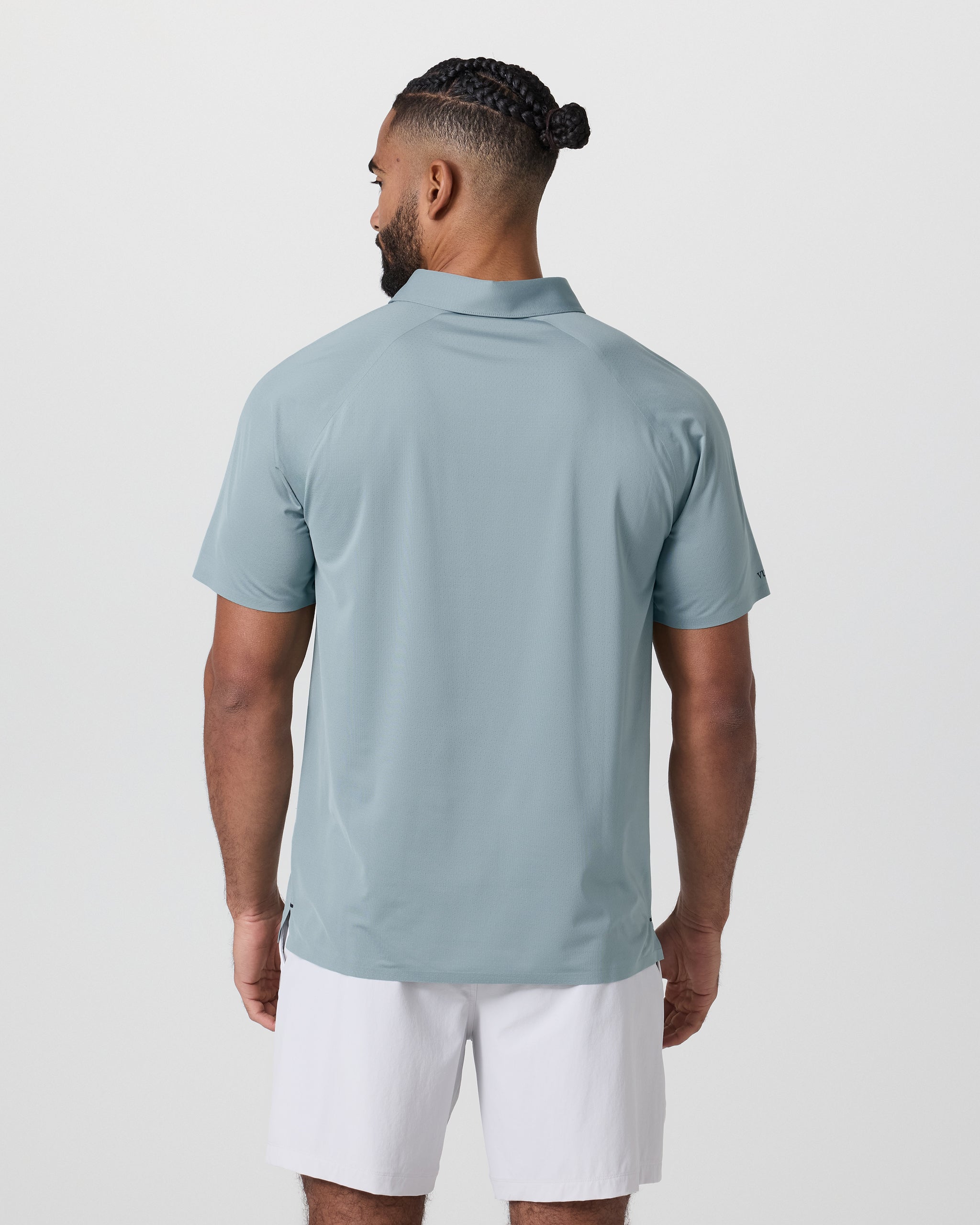 Short Sleeve Viewpoint Polo | Mist - Image 2