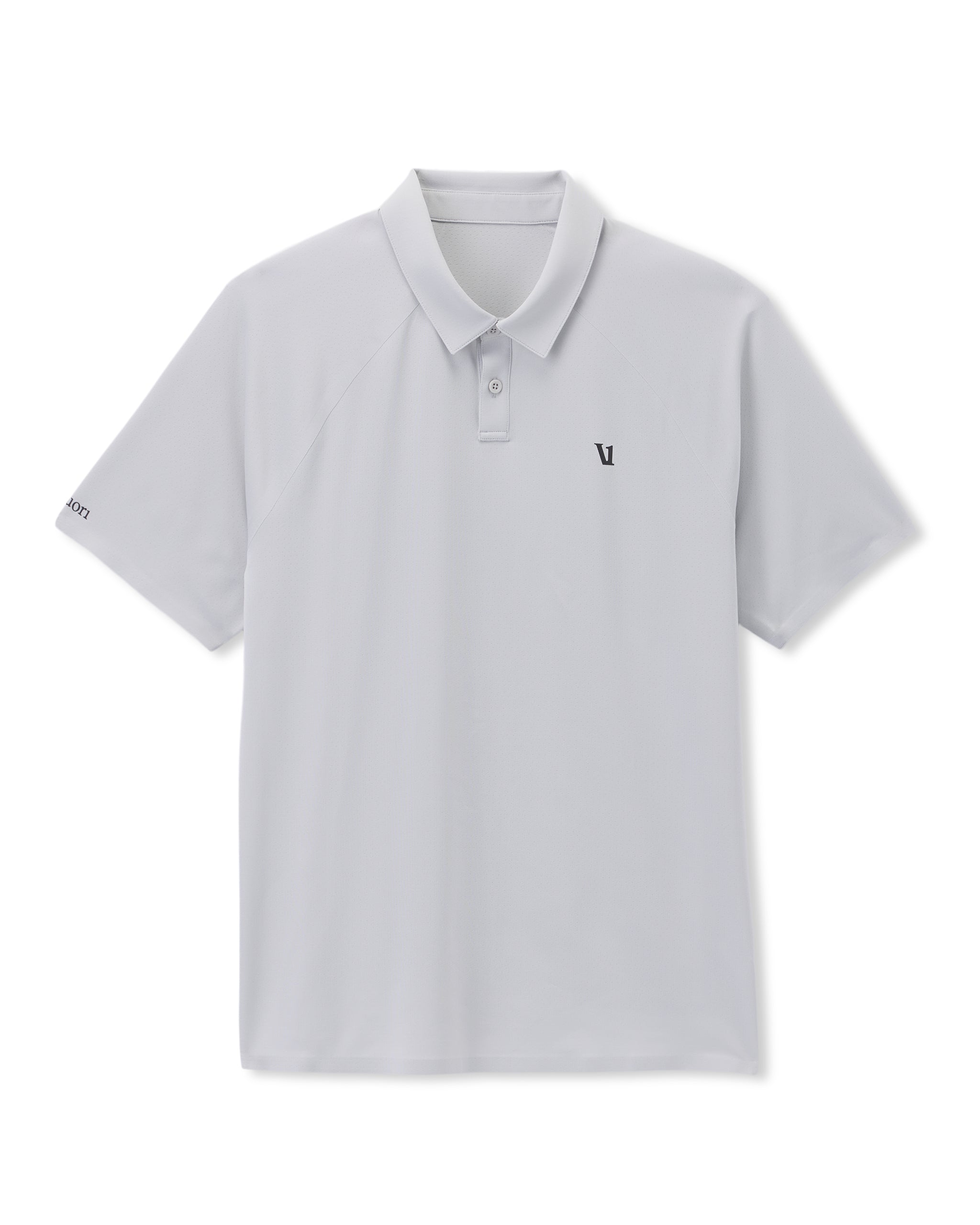 Short Sleeve Viewpoint Polo | Sky Grey - Image 4